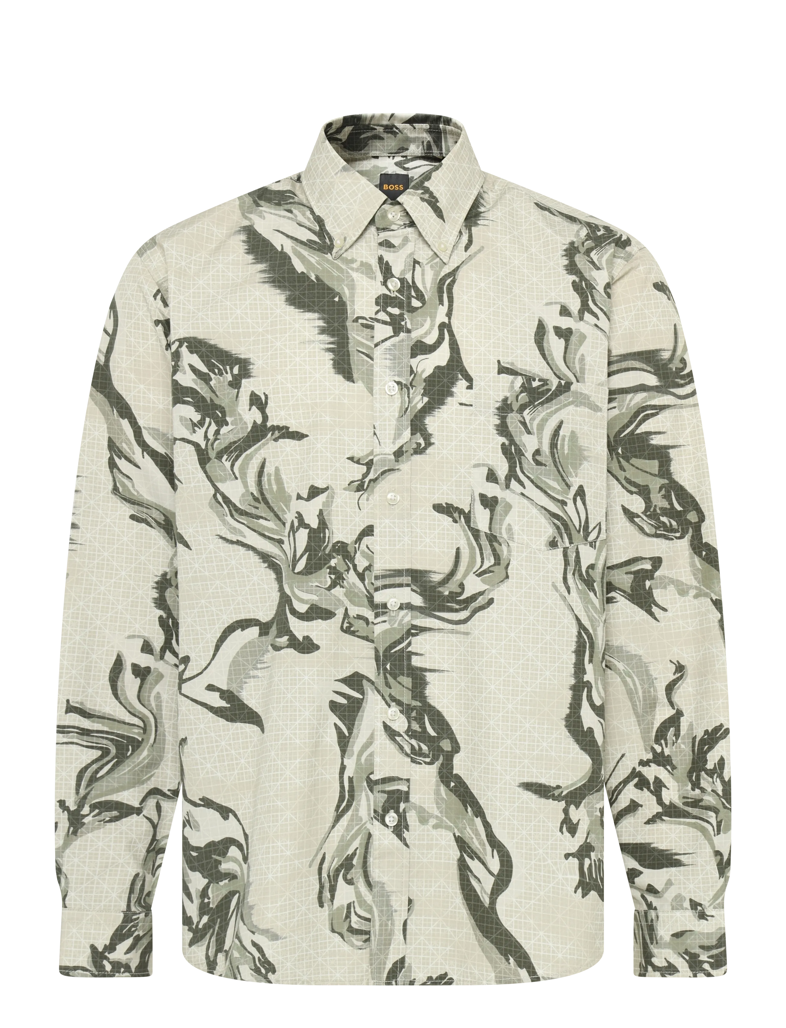 BOSS Lobey_M - Hemden - LIGHT BEIGE / beige