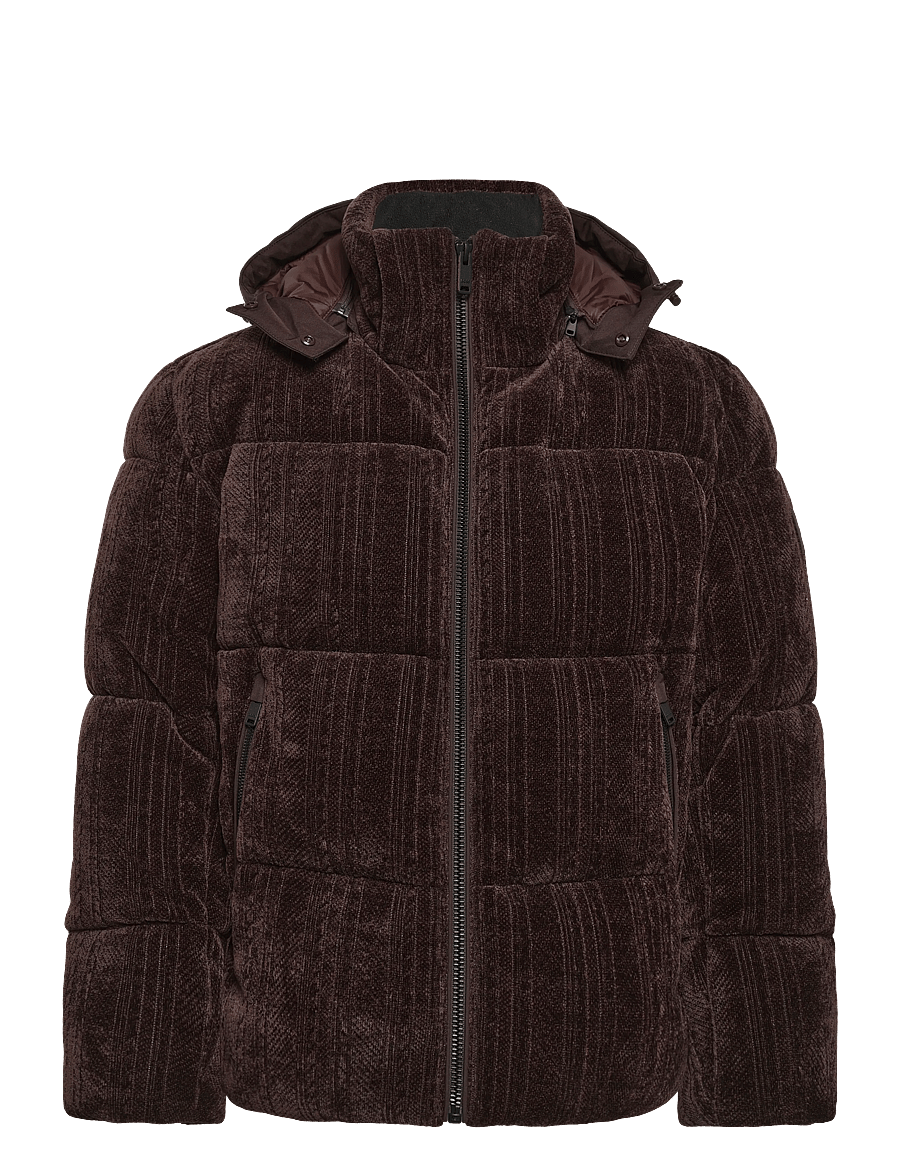 BOSS - Ofrost - herbstjacken - dark brown - 0