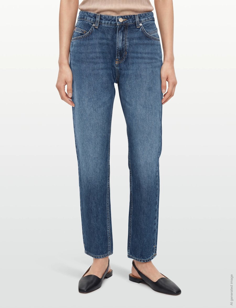 BOSS - C_ADA SLIM HR 3.0 - straight jeans - medium blue - 3