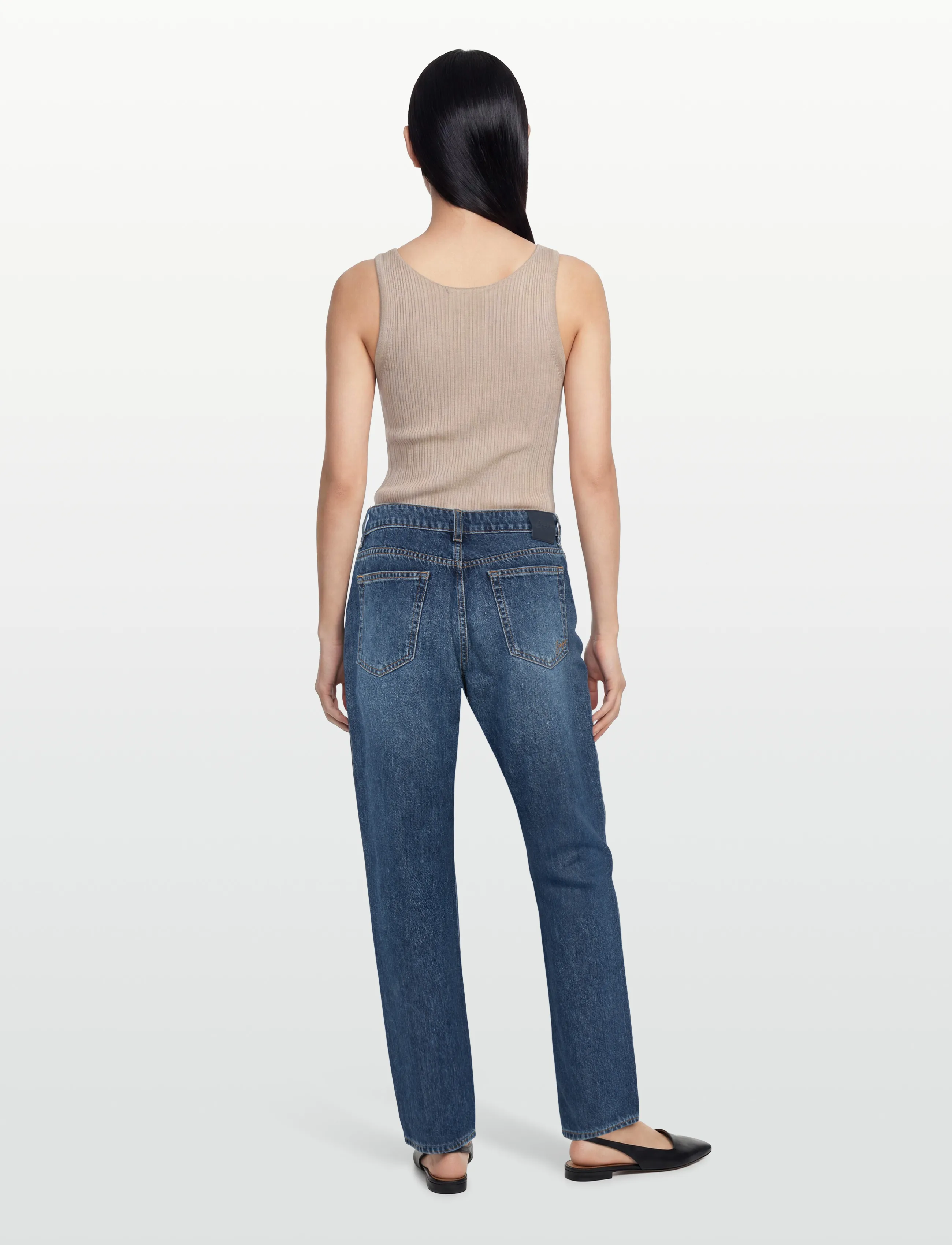 BOSS - C_ADA SLIM HR 3.0 - straight jeans - medium blue - 4