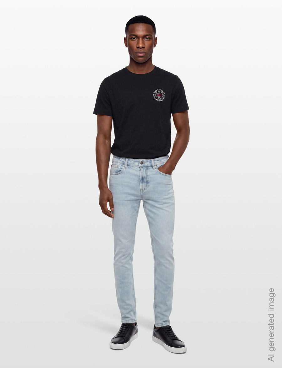 BOSS - DELAWARE-2-BO - klassikalised teksad - light/pastel blue - 0