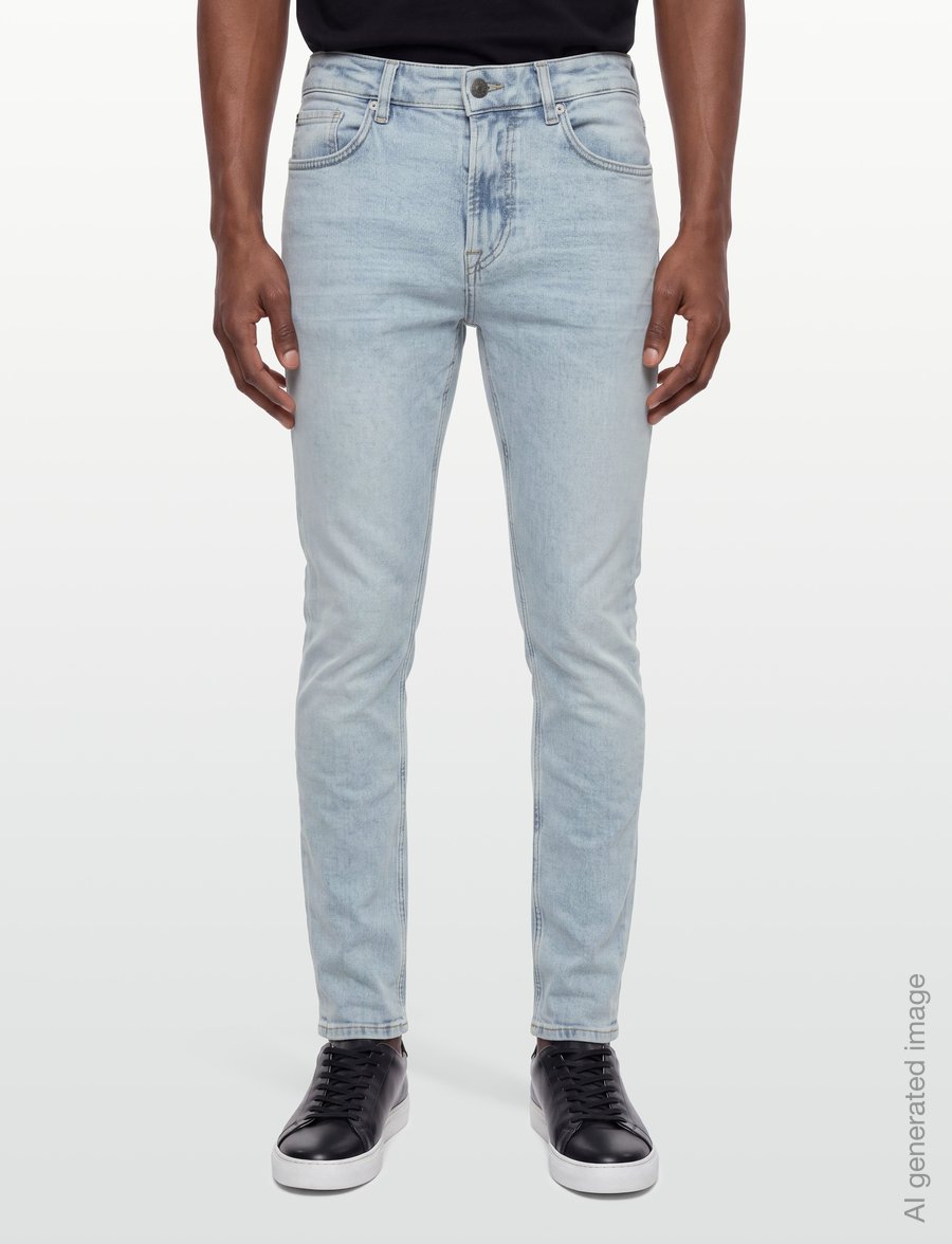 BOSS - DELAWARE-2-BO - klassikalised teksad - light/pastel blue - 3