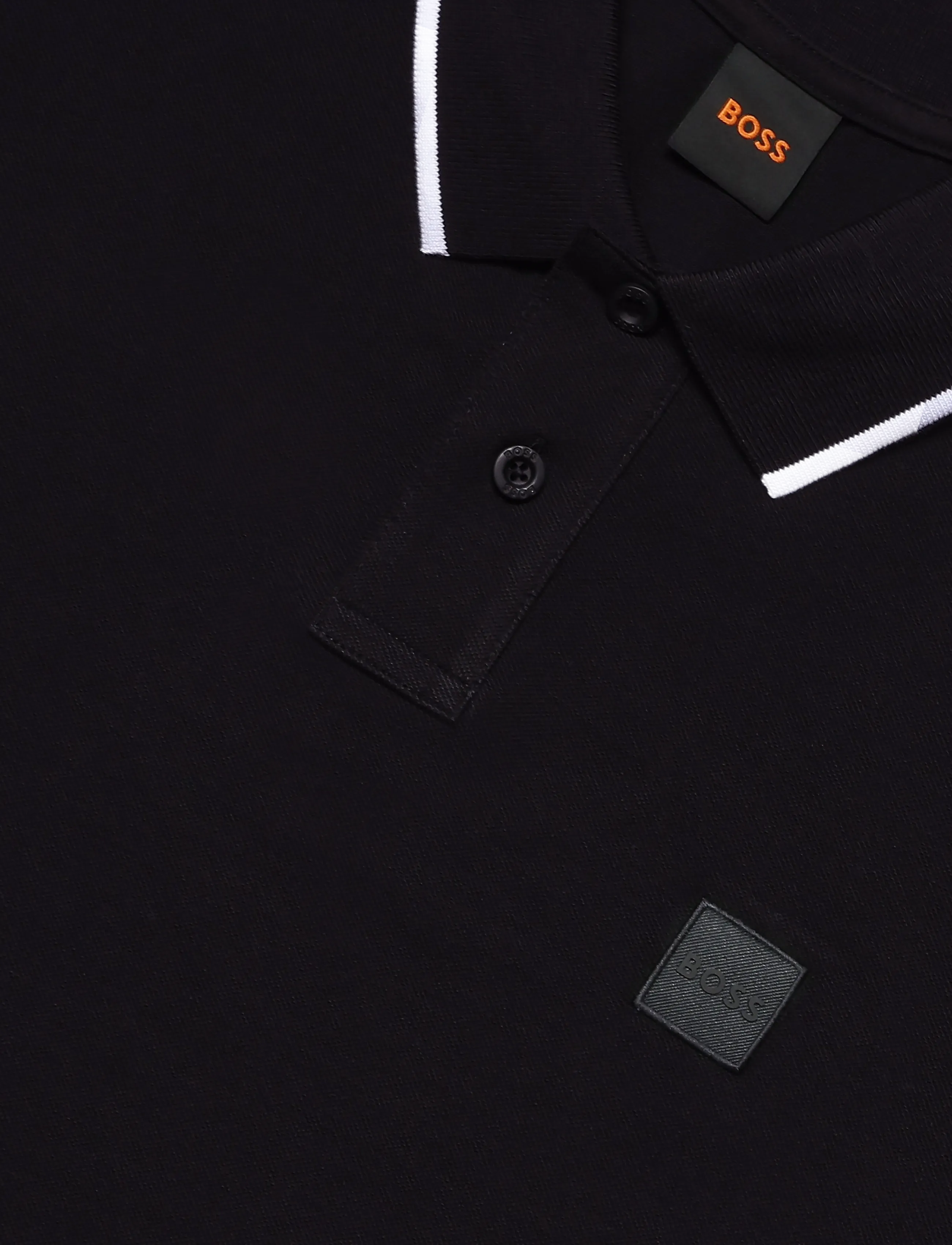 BOSS - Passerford - short-sleeved polos - black - 2