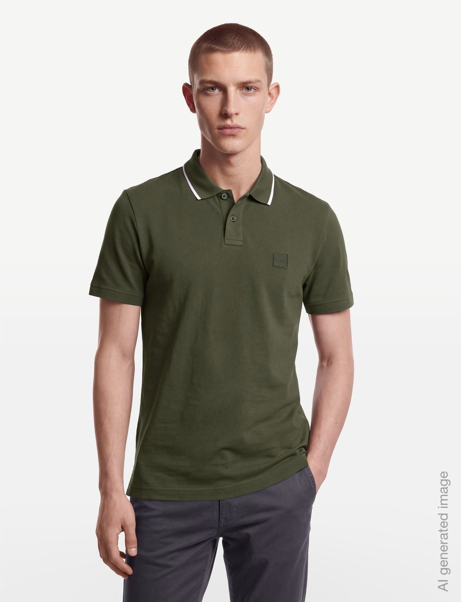 BOSS - Passerford - lühikeste varrukatega polod - bright green - 3