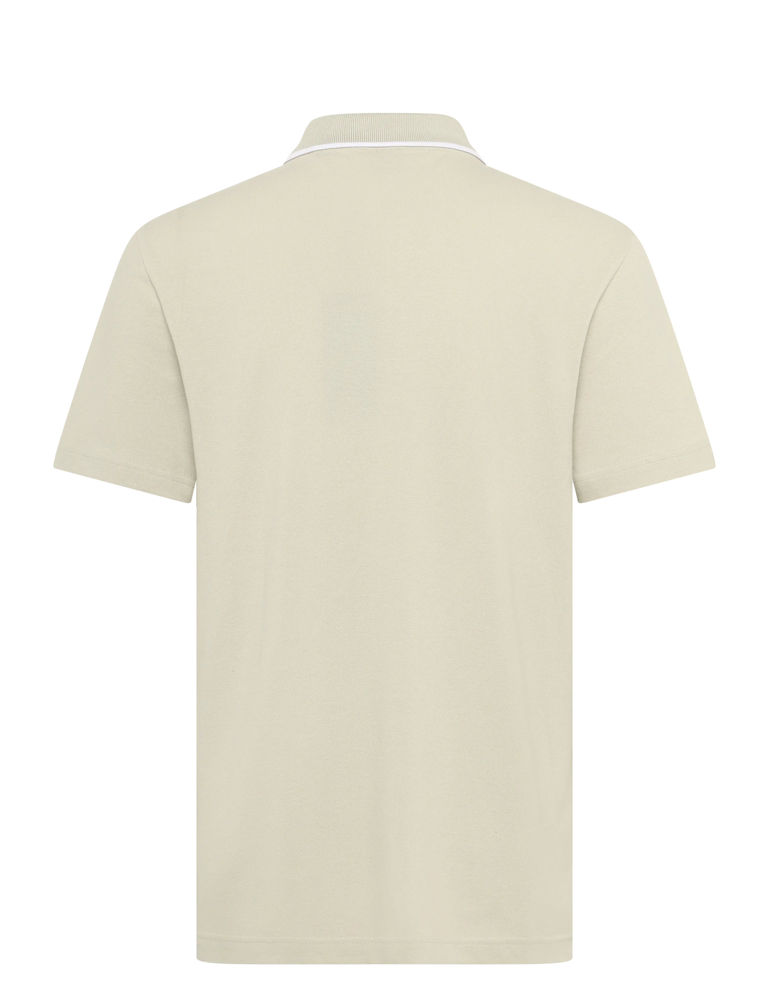 BOSS - Passerford - langärmlige strick-polohemden - light beige - 1
