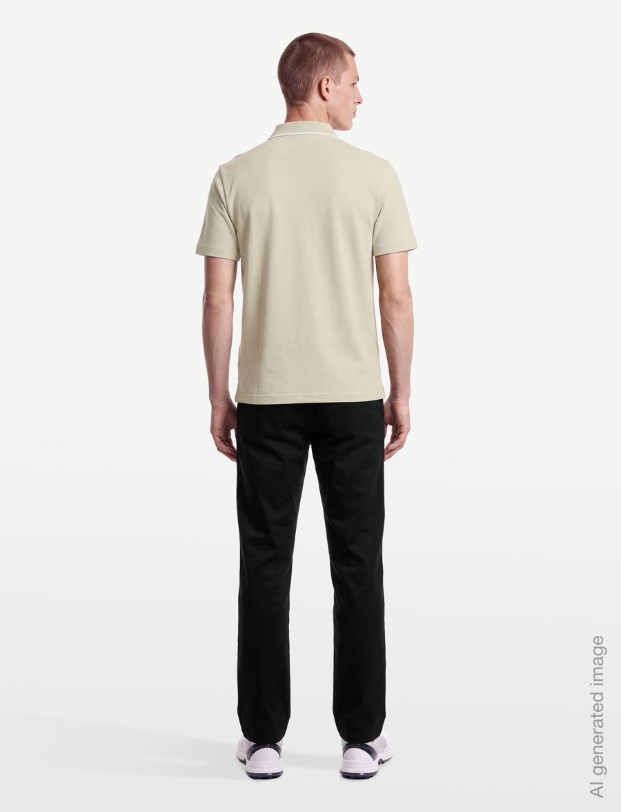 BOSS - Passerford - short-sleeved polos - light beige - 4