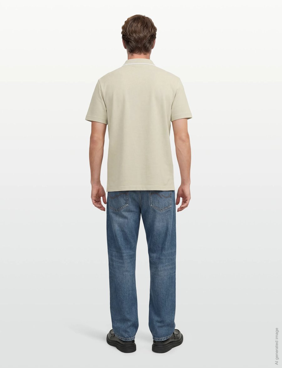 BOSS - Passerford - polostrik - light beige - 4