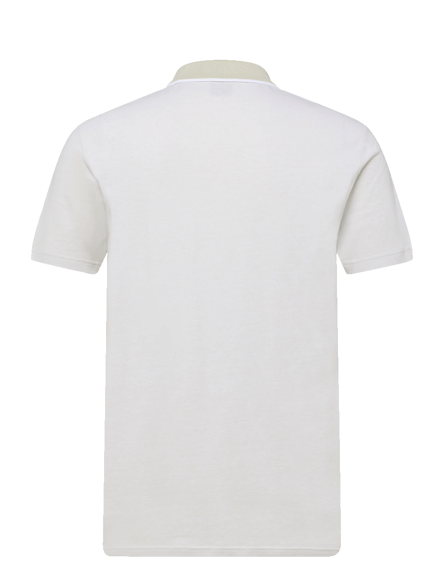 BOSS - Passerford - langärmlige strick-polohemden - light beige - 1