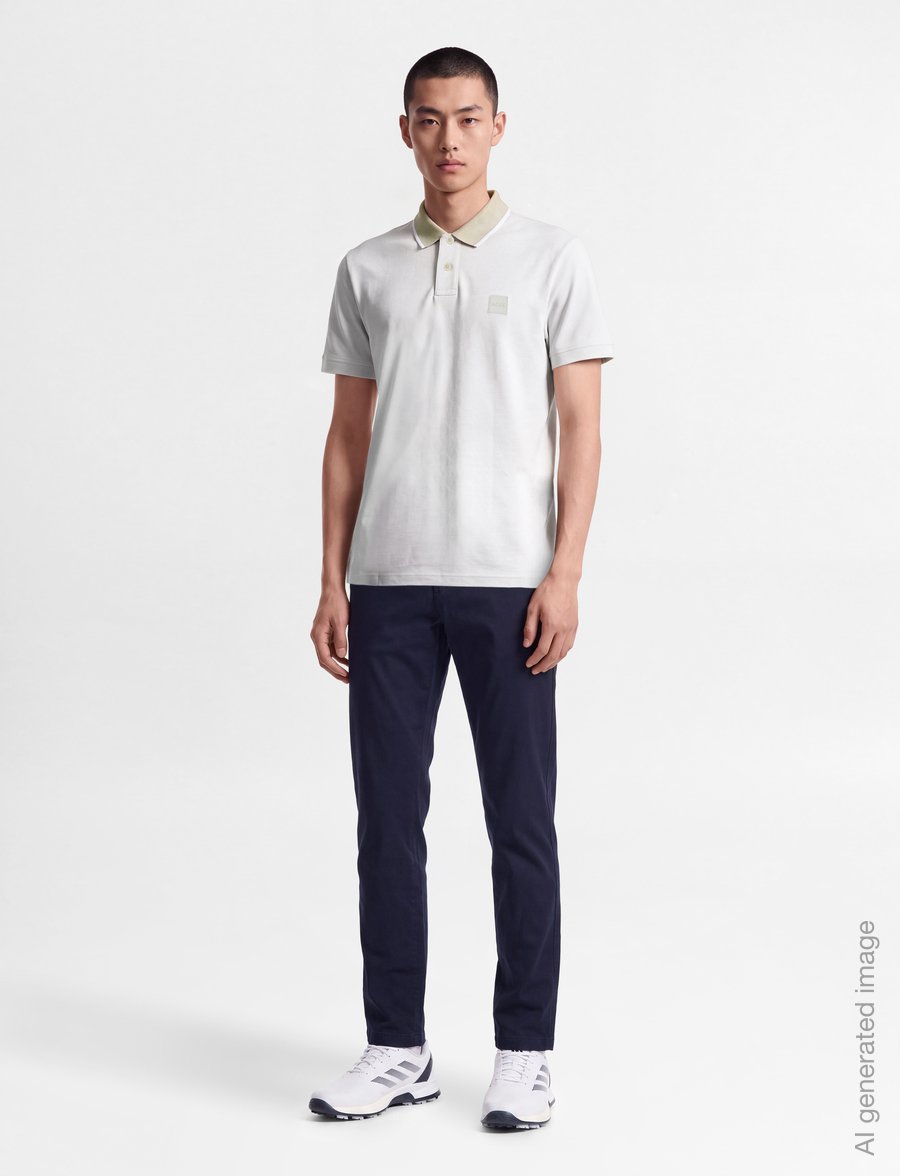 BOSS - Passerford - short-sleeved polos - light beige - 0