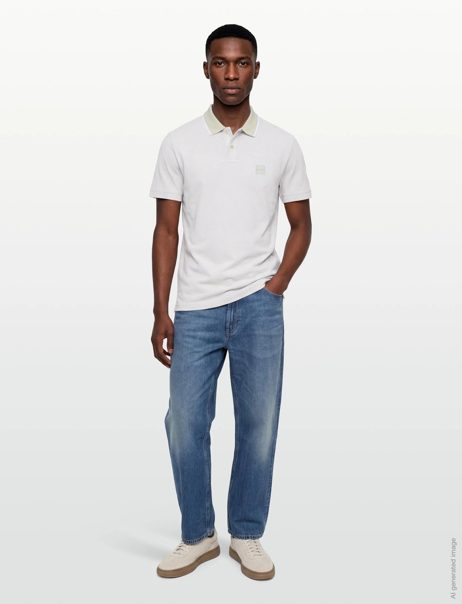 BOSS - Passerford - polostrik - light beige - 0