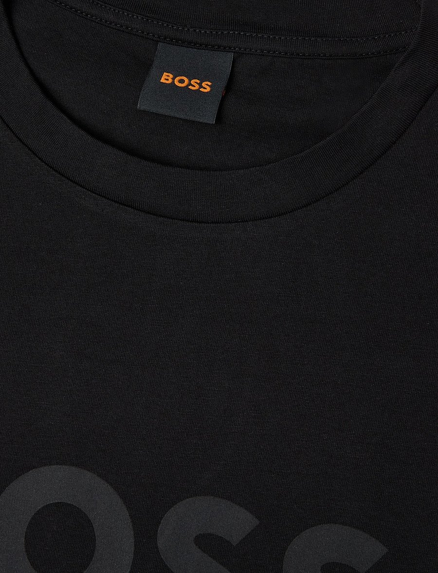BOSS - Te_Logo - lühikeste varrukatega t-särgid - black - 2
