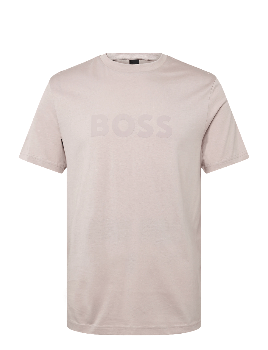 BOSS - Te_Logo - kortærmede t-shirts - light/pastel red - 0