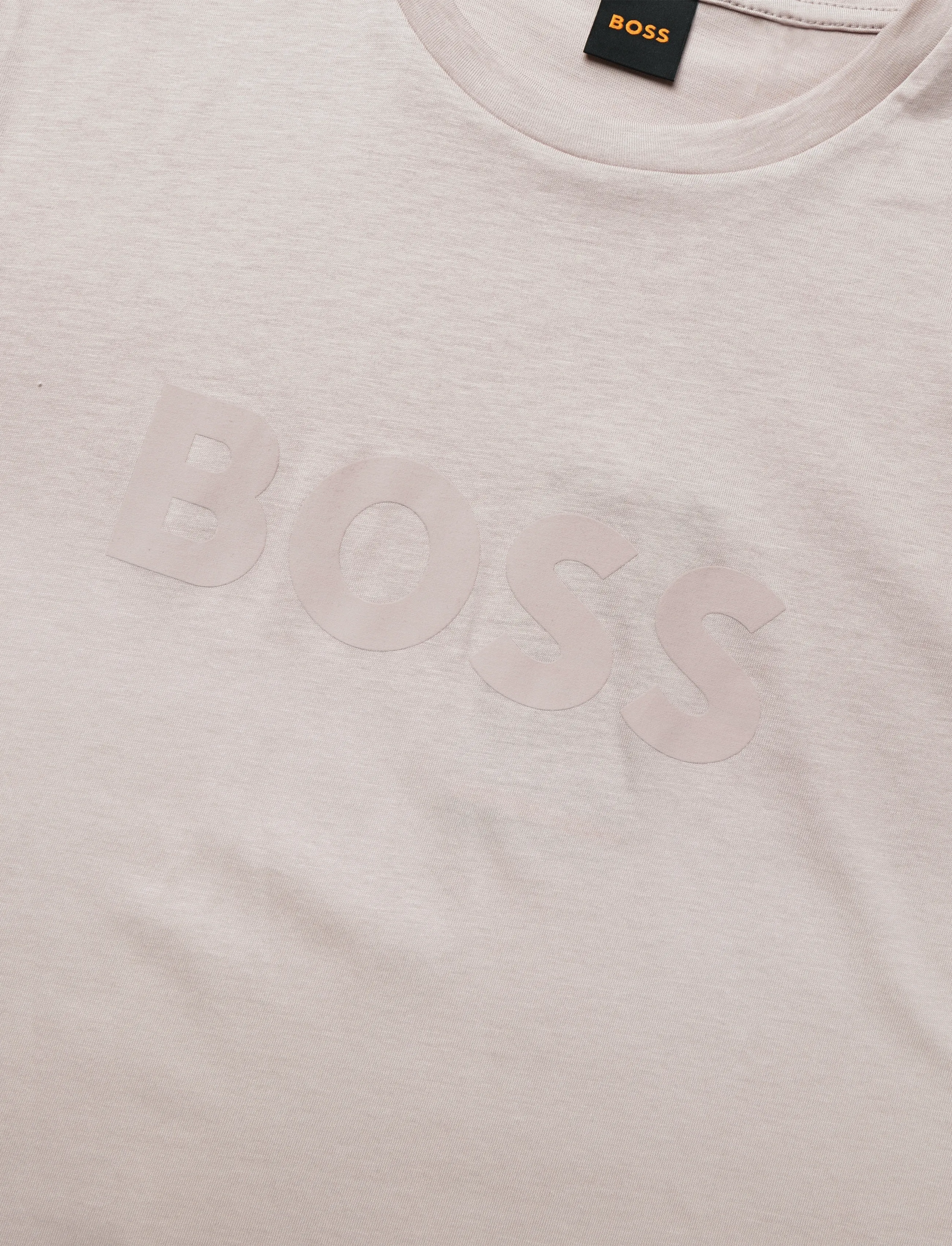 BOSS - Te_Logo - kortærmede t-shirts - light/pastel red - 2