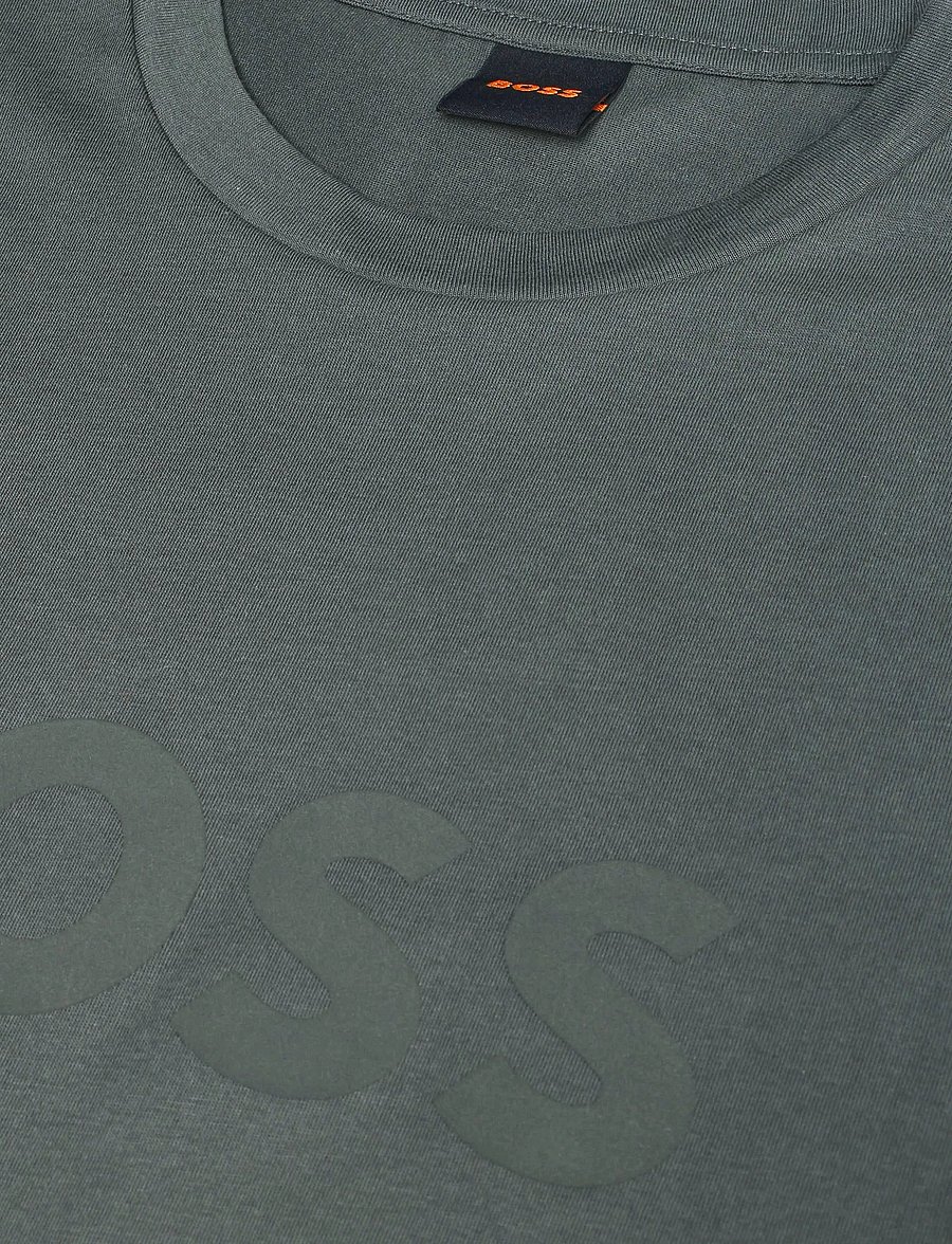 BOSS - Te_Logo - kortärmade t-shirts - open green - 2