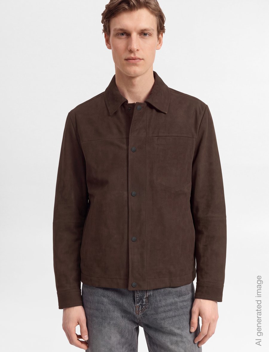 BOSS - Jomod - herbstjacken - dark brown - 3