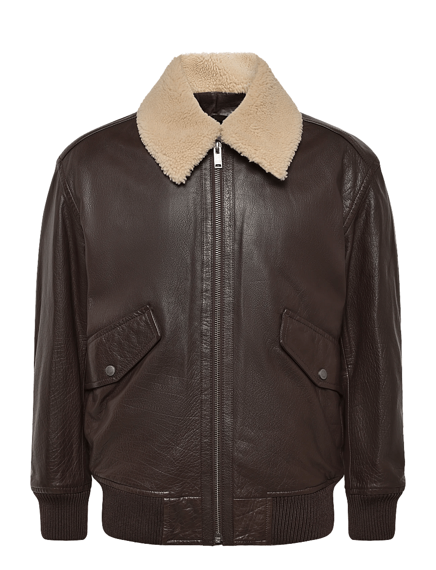 BOSS - Jopeak - efterårsjakker - dark brown - 0