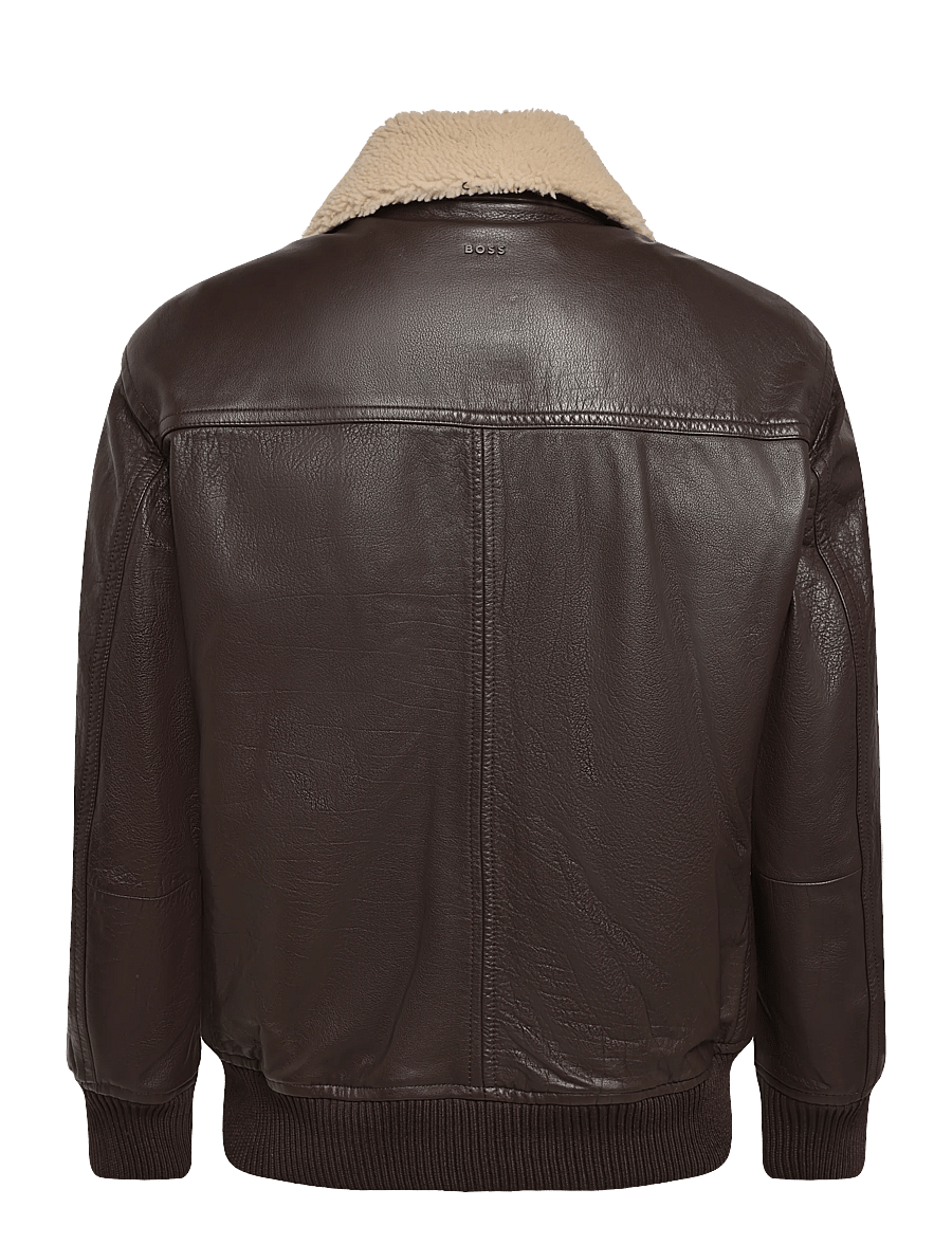 BOSS - Jopeak - efterårsjakker - dark brown - 1