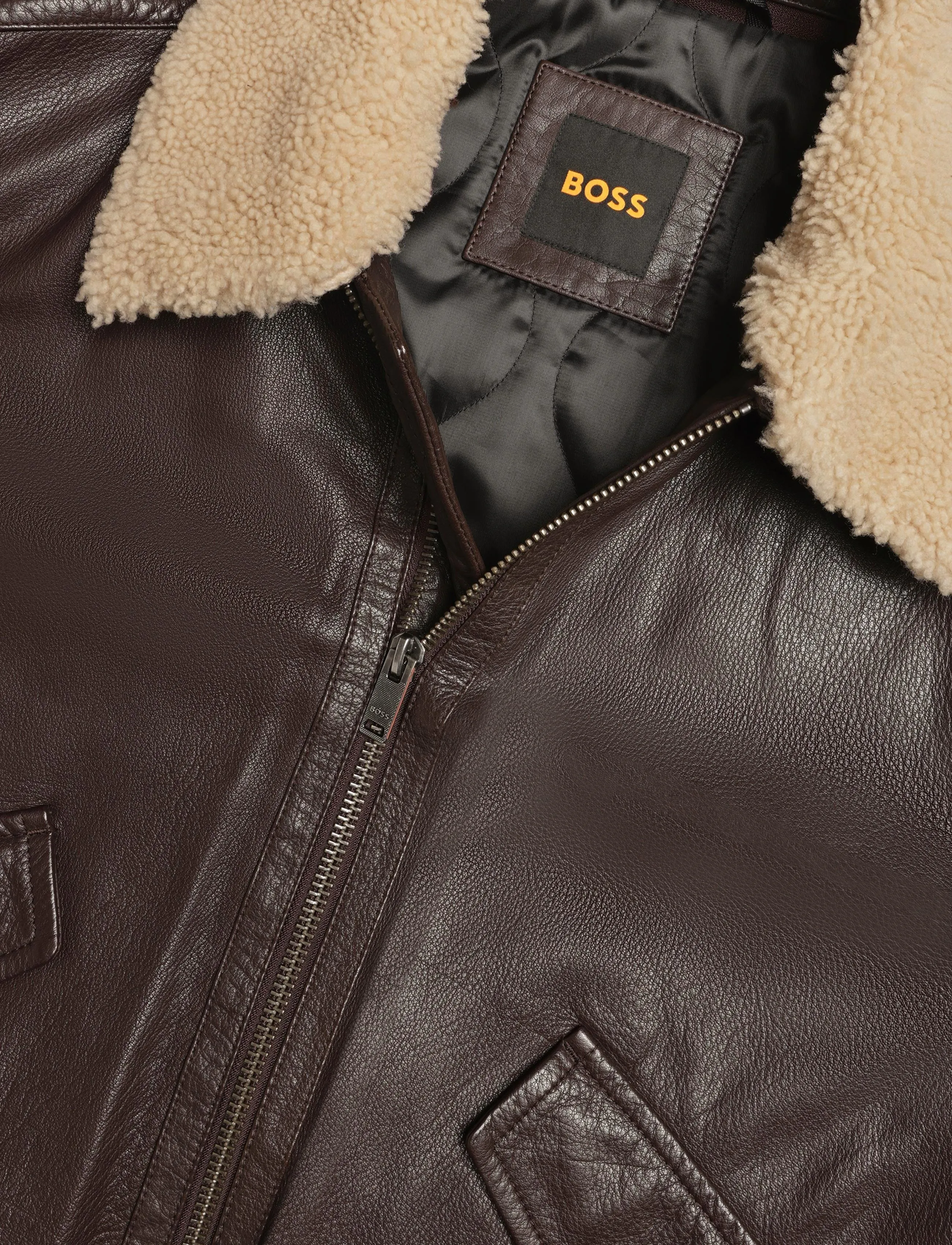 BOSS - Jopeak - efterårsjakker - dark brown - 2