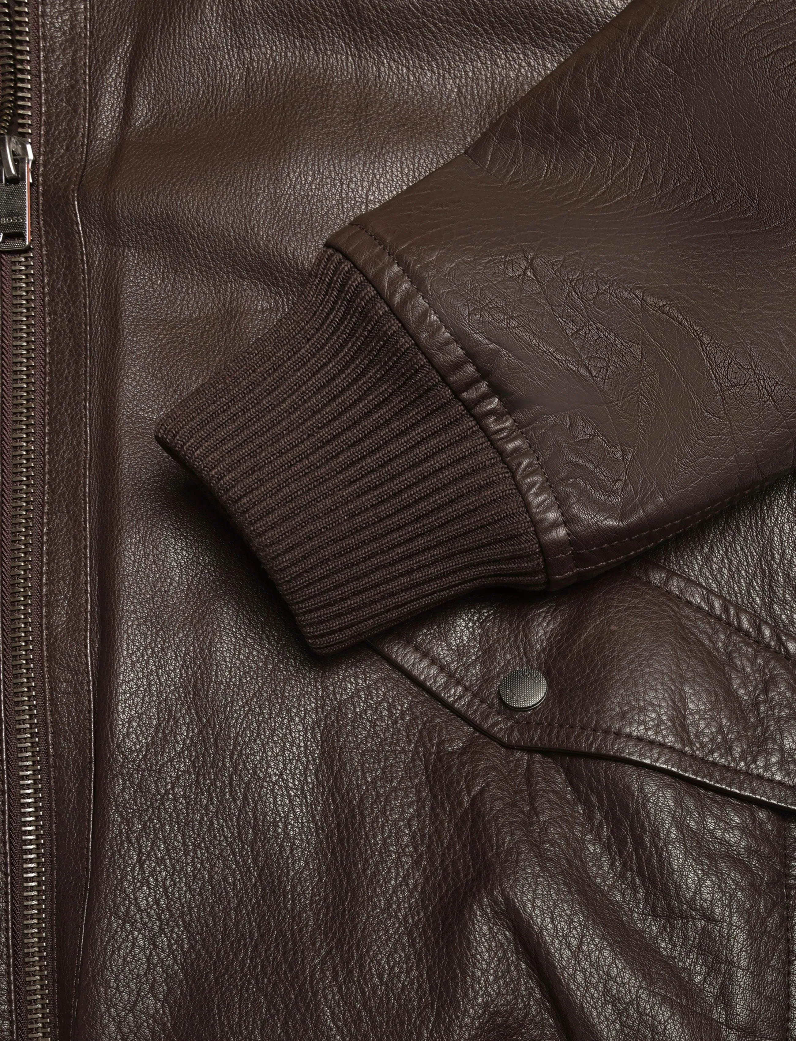 BOSS - Jopeak - efterårsjakker - dark brown - 3