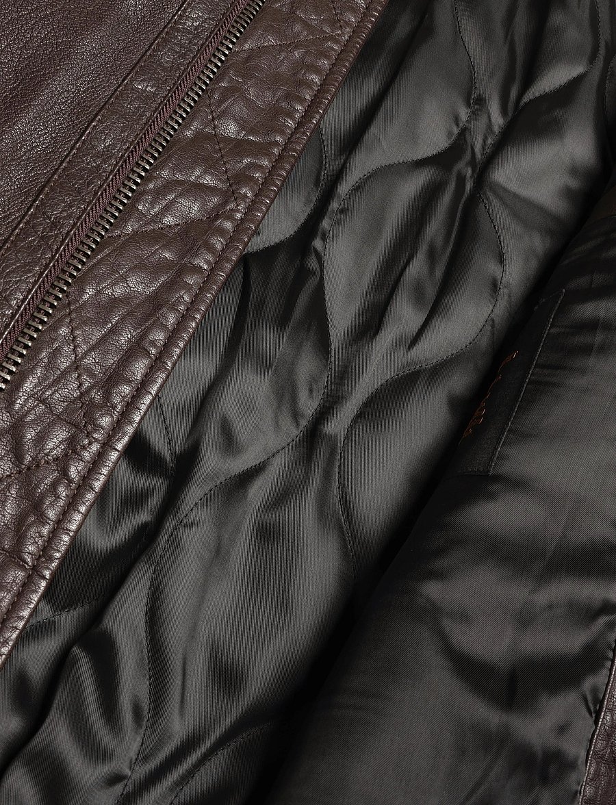 BOSS - Jopeak - efterårsjakker - dark brown - 4