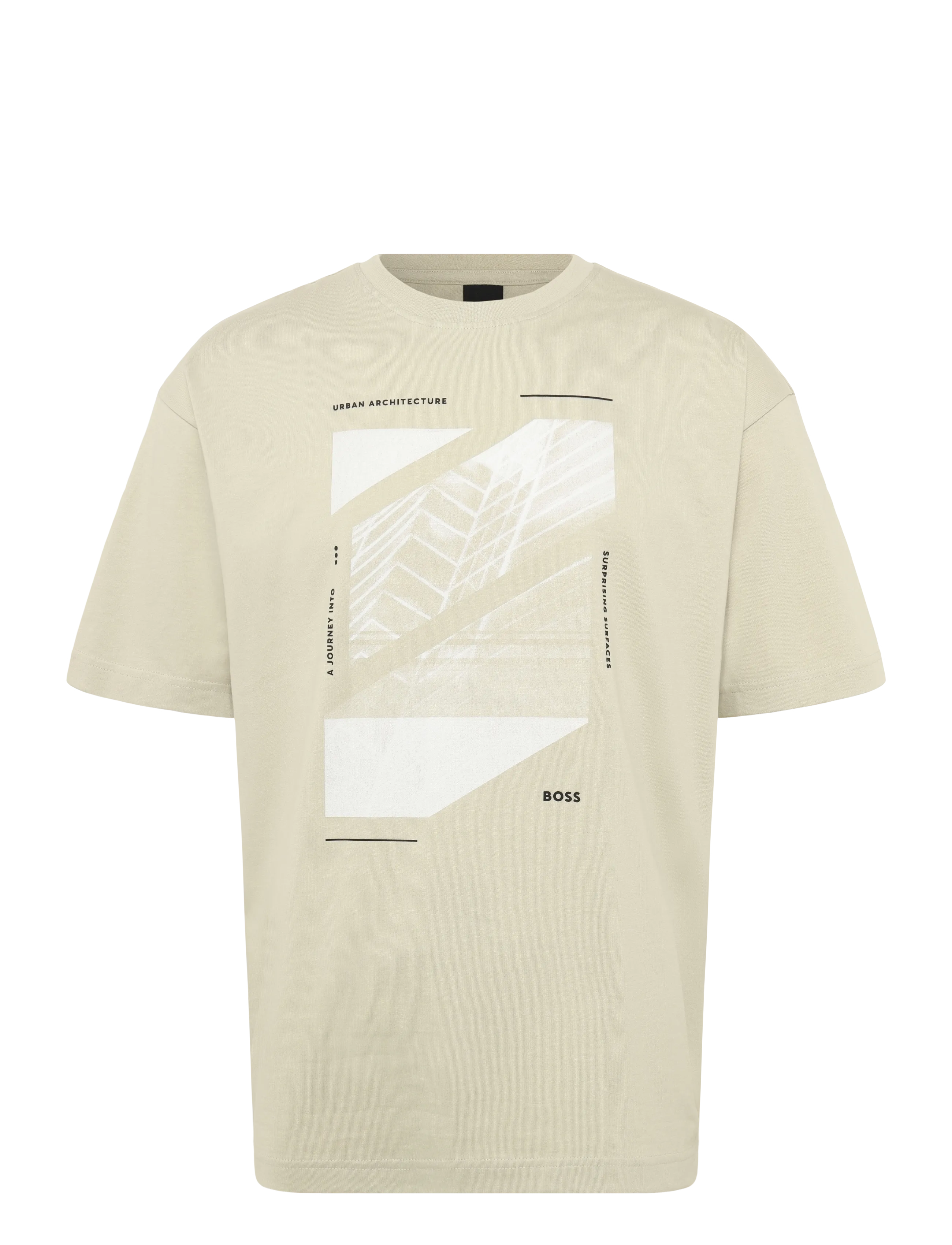 BOSS Te_Journey - Riided - LIGHT BEIGE / beige