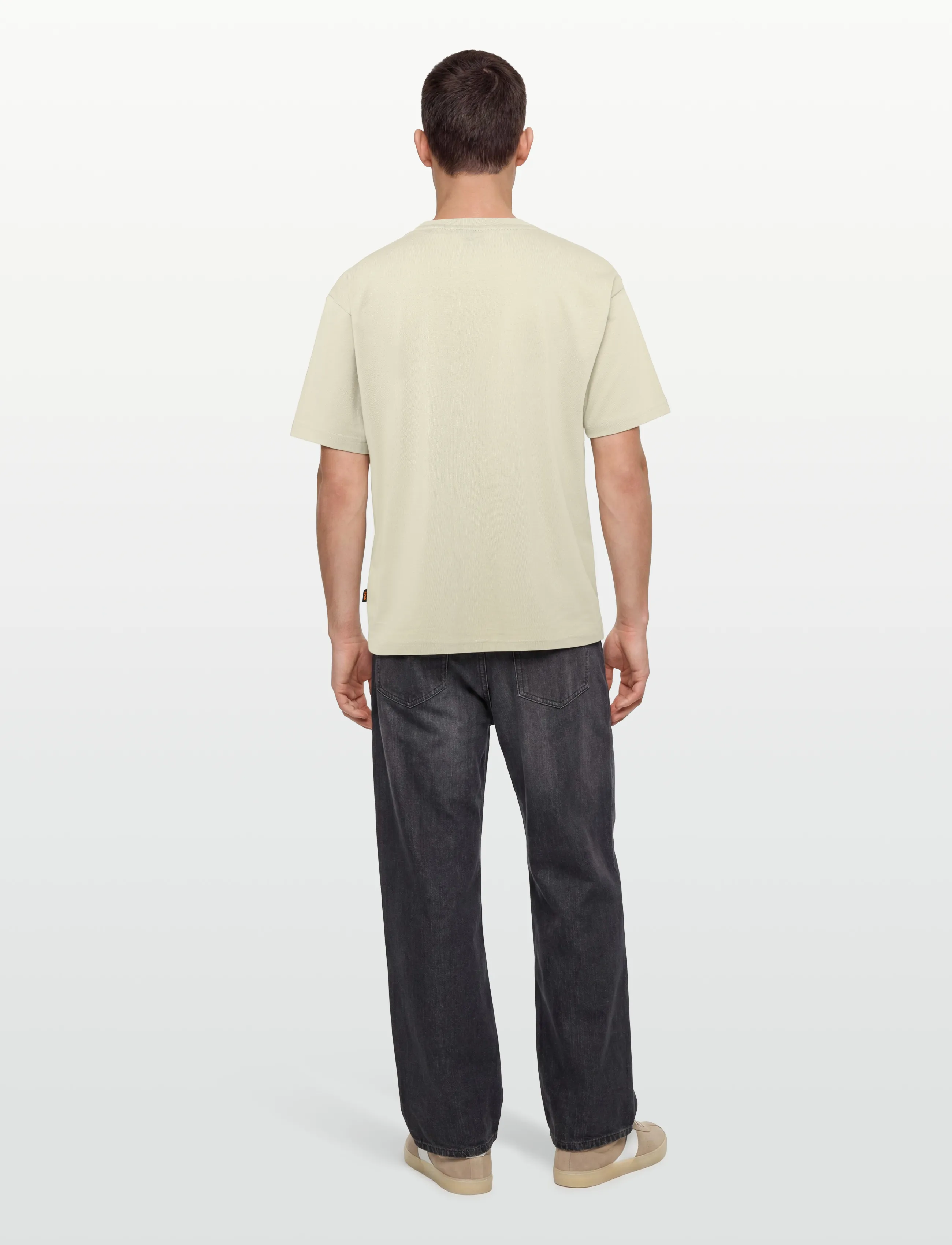 BOSS - Te_Journey - kortärmade t-shirts - light beige - 4