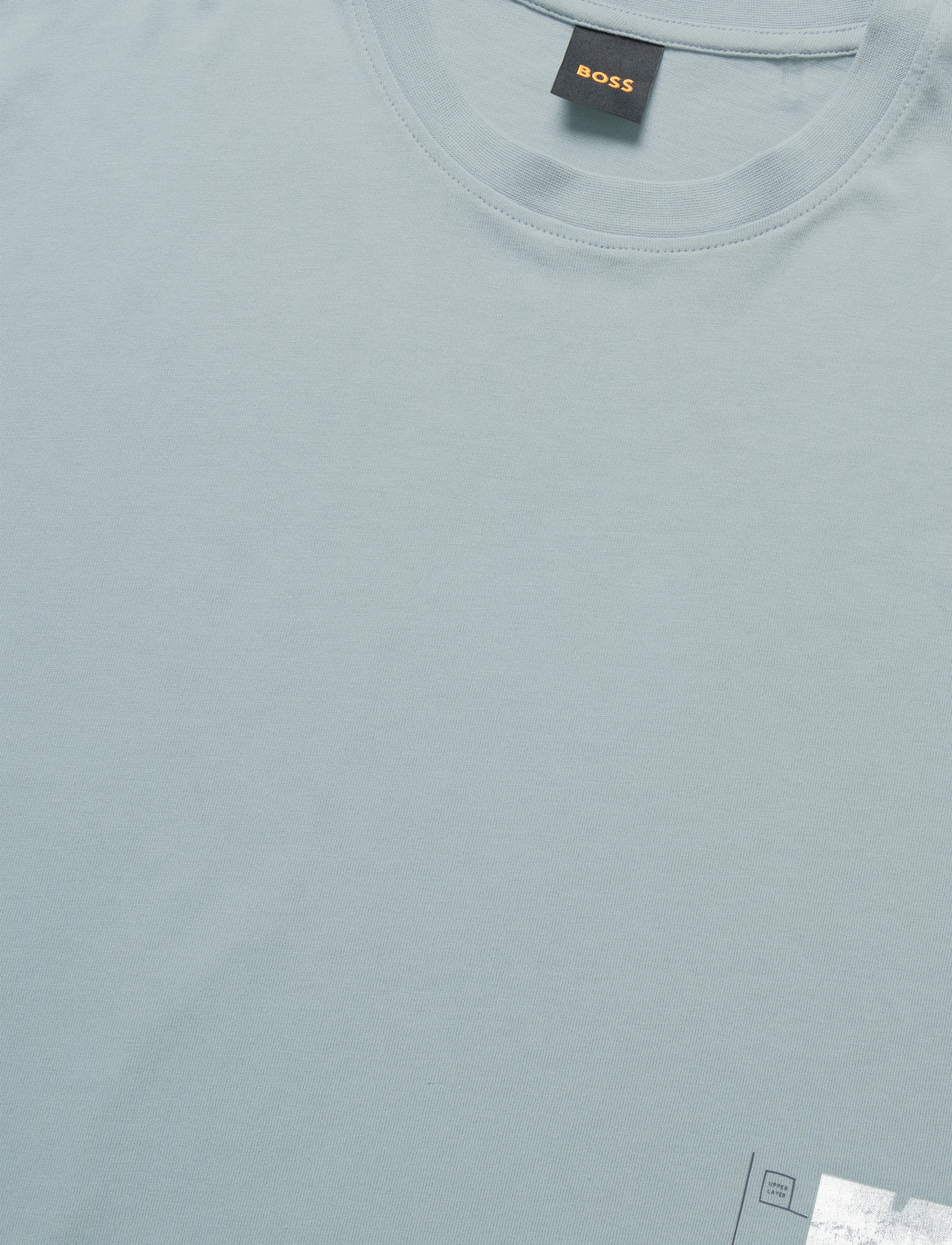 BOSS - Te_Journey - kurzärmelige t-shirts - open grey - 2
