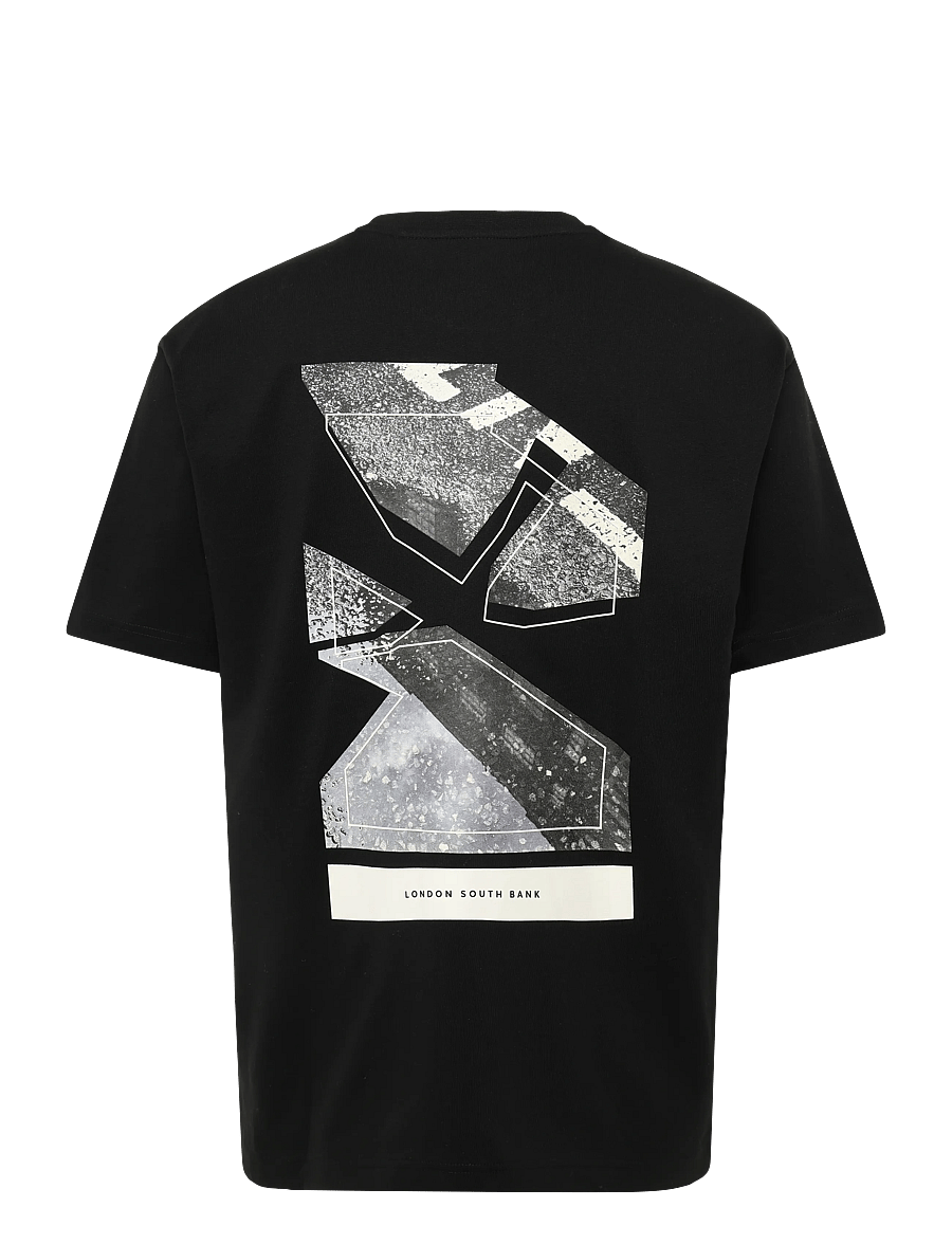 BOSS - Te_Frame - lühikeste varrukatega t-särgid - black - 1