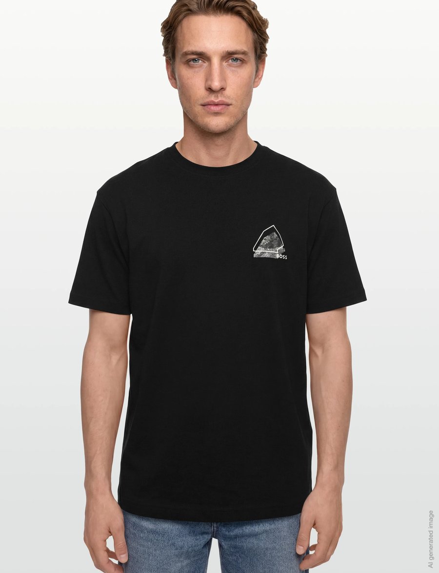 BOSS - Te_Frame - stutterma bolir - black - 3