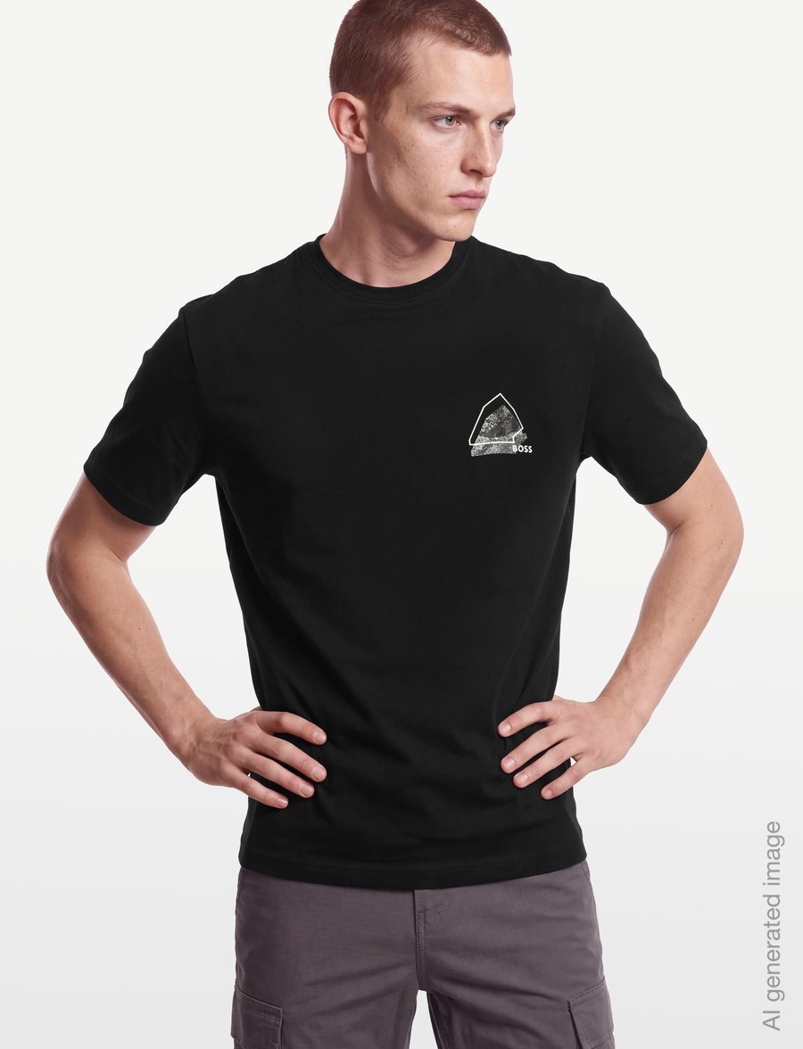 BOSS - Te_Frame - stutterma bolir - black - 3