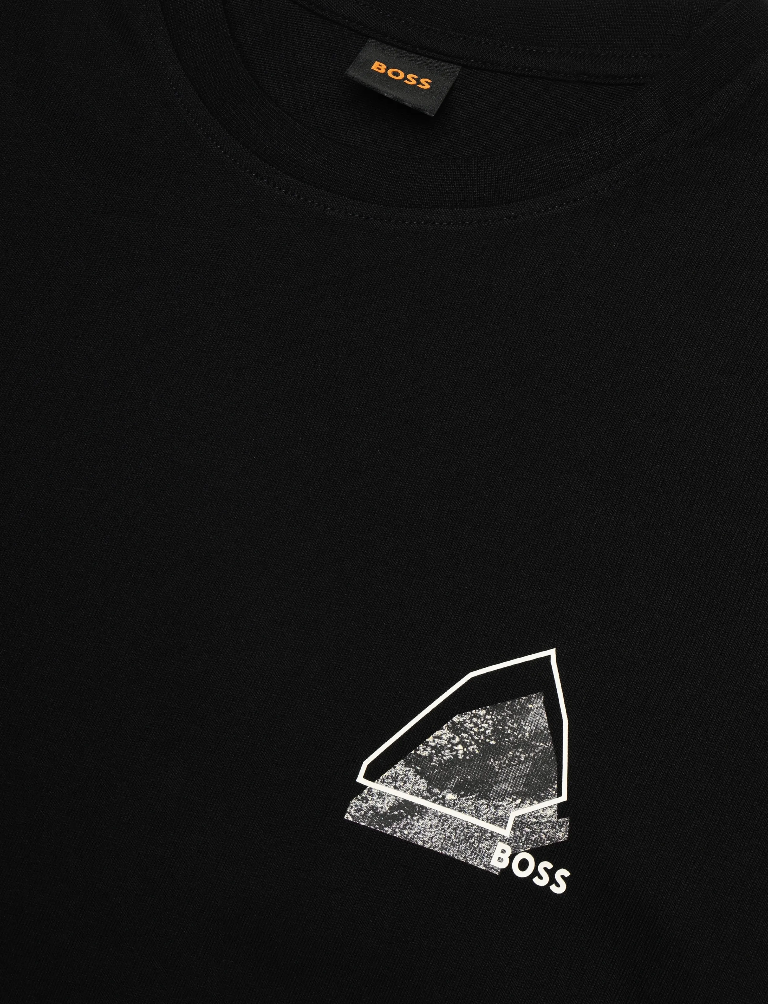 BOSS - Te_Frame - lühikeste varrukatega t-särgid - black - 2