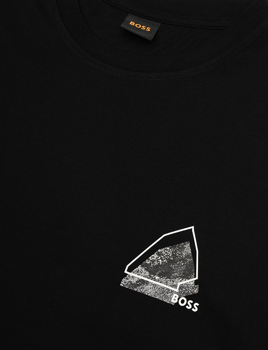 BOSS - Te_Frame - lühikeste varrukatega t-särgid - black - 2
