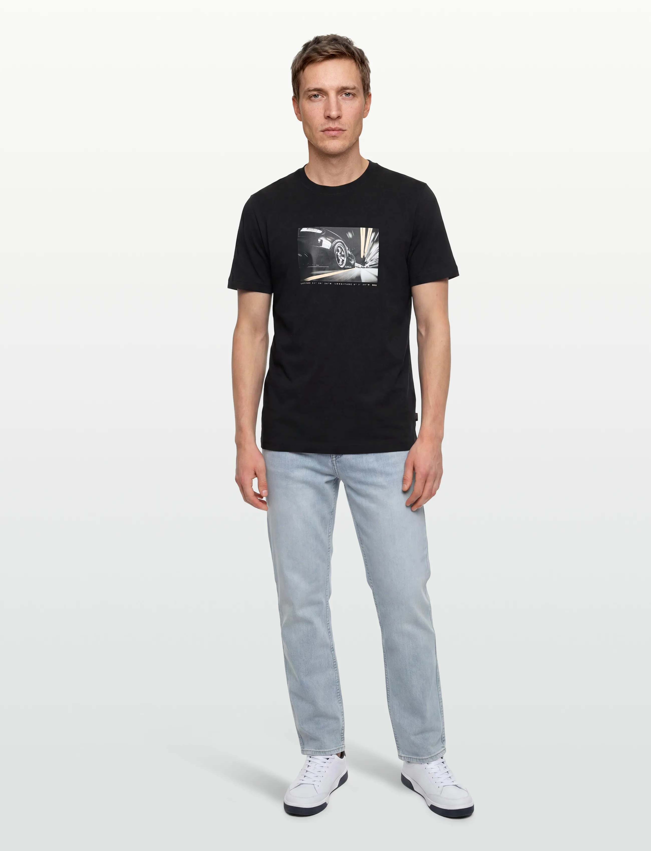 BOSS Te_Motors - Clothing - BLACK / black