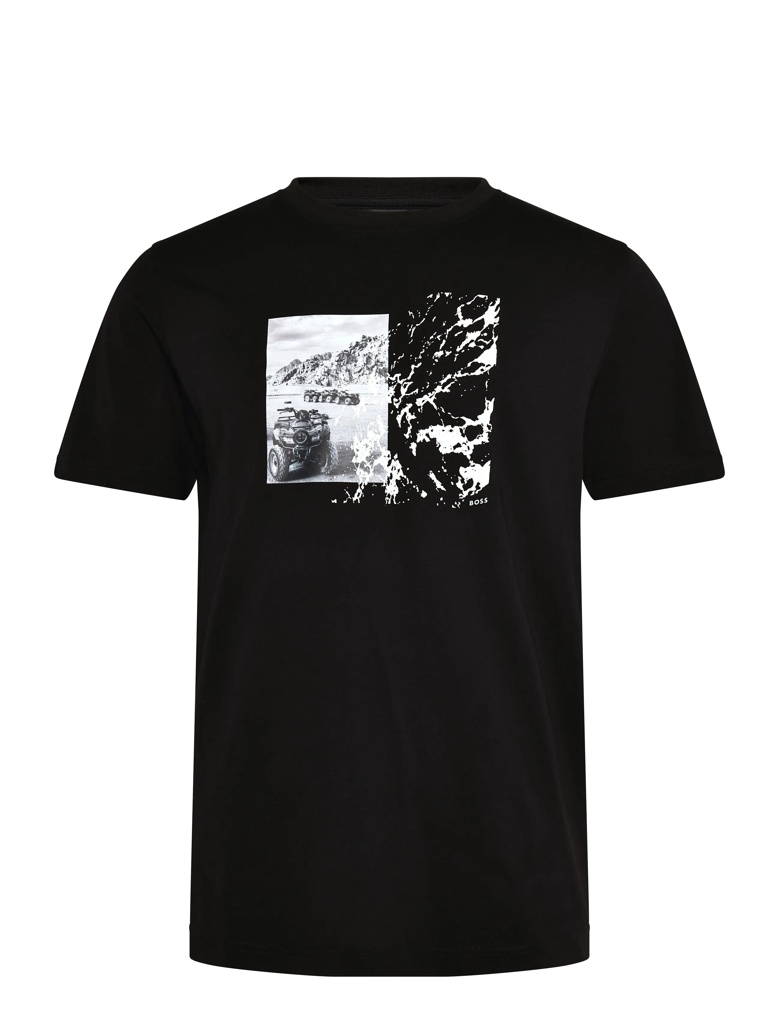 BOSS Te_Motors - T-Shirts - BLACK / black