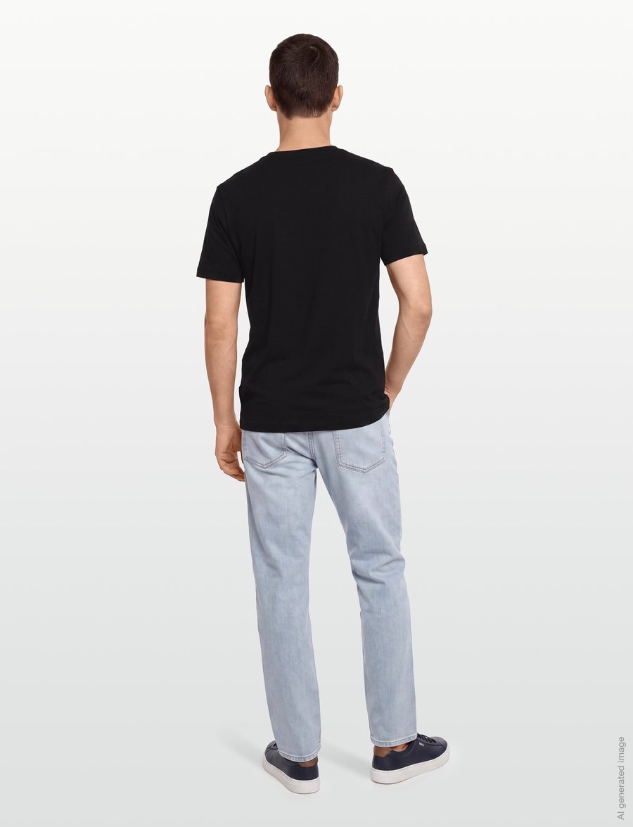 BOSS - Te_Motors - kortærmede t-shirts - black - 4