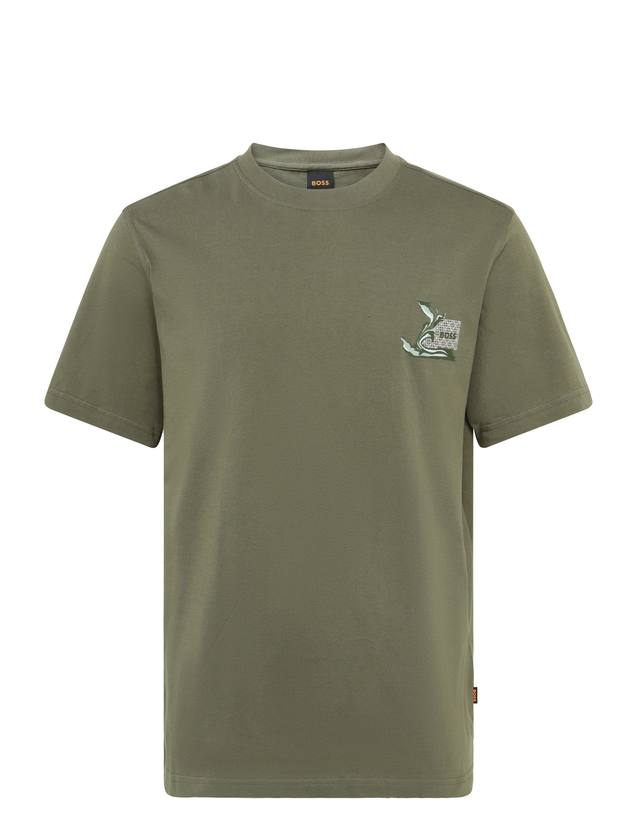 BOSS Te_Blueprint - Riided - BRIGHT GREEN / khaki/green