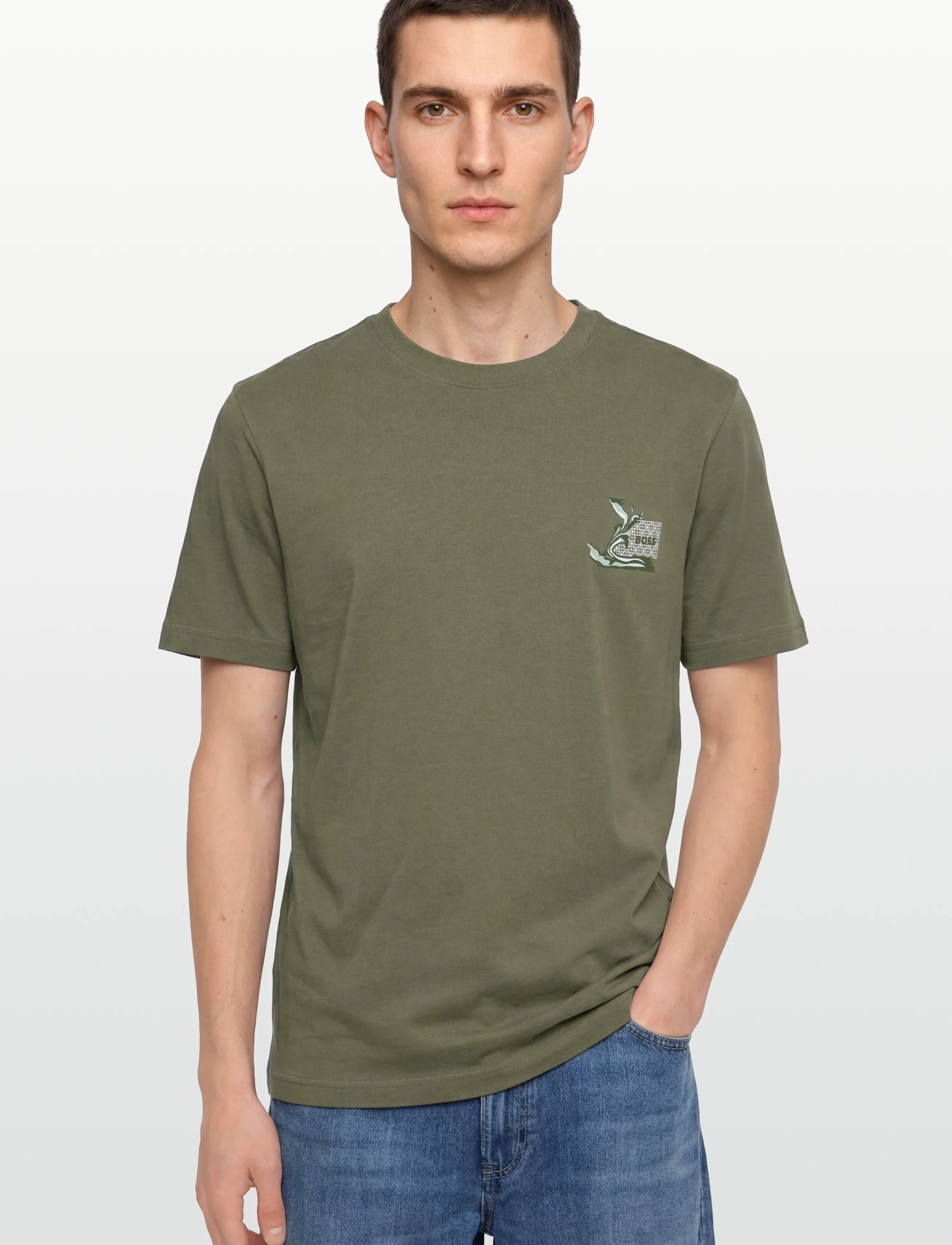BOSS - Te_Blueprint - t-krekli ar īsām piedurknēm - bright green - 3
