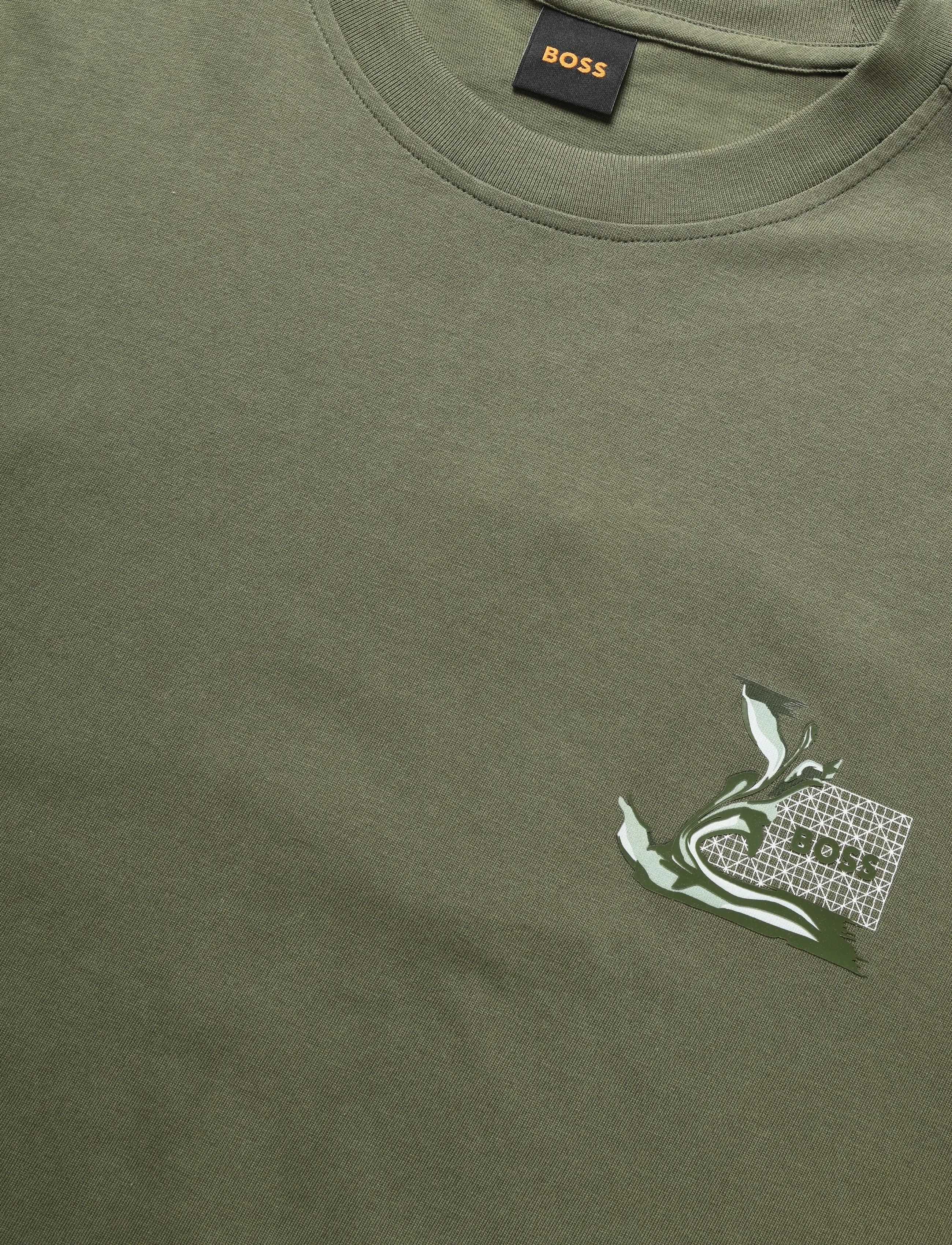 BOSS - Te_Blueprint - lühikeste varrukatega t-särgid - bright green - 2