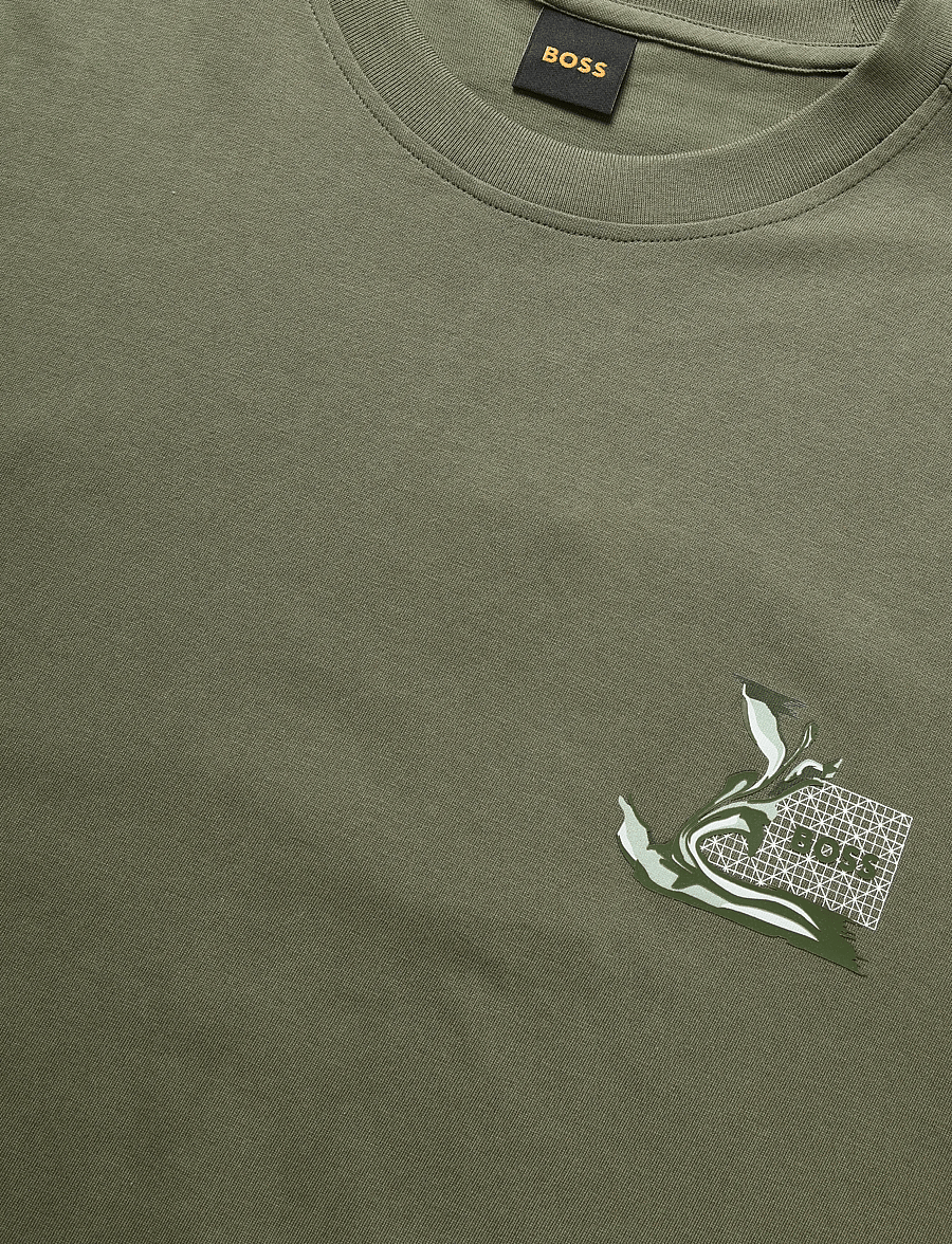 BOSS - Te_Blueprint - kurzärmelige t-shirts - bright green - 2