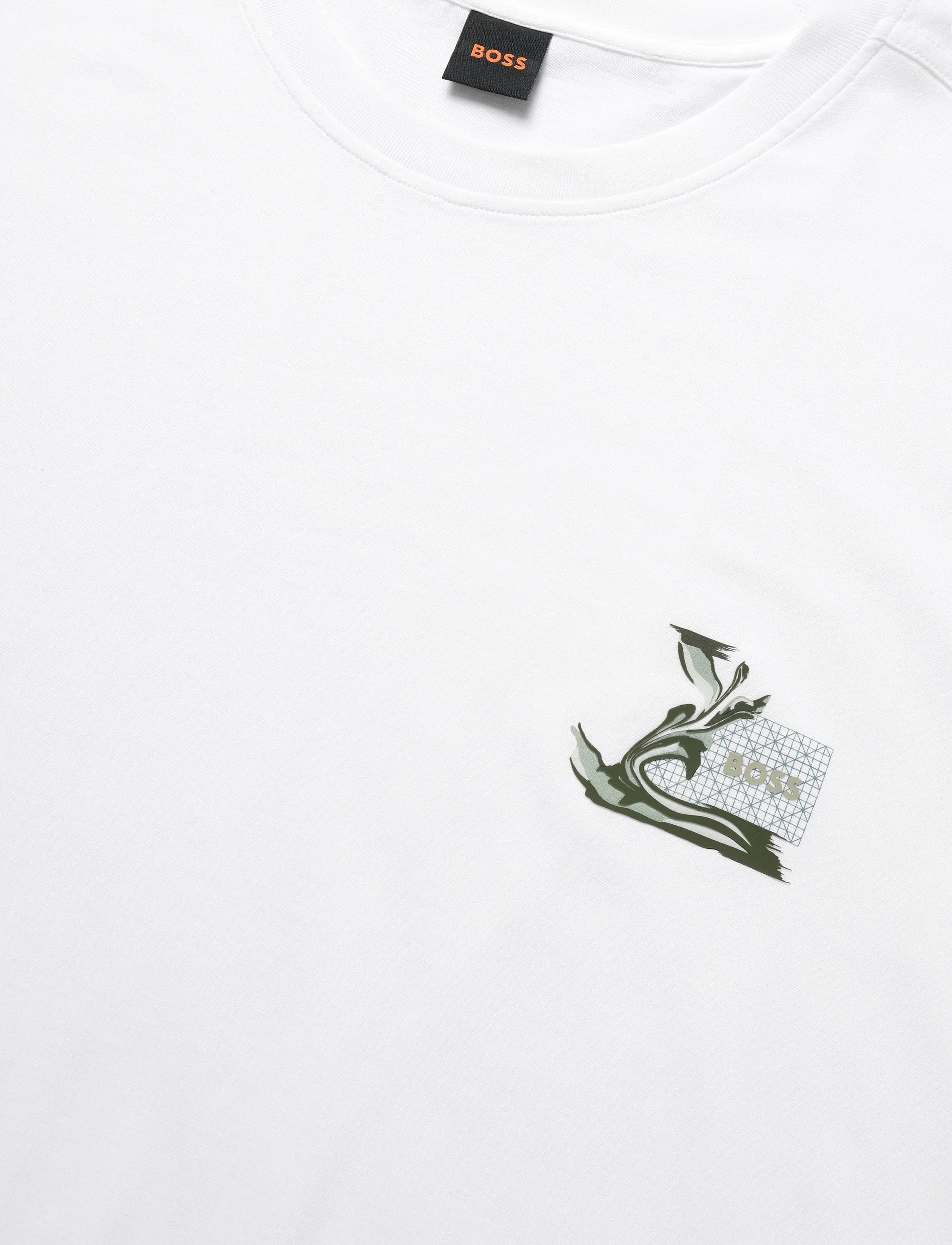 BOSS - Te_Blueprint - kortærmede t-shirts - white - 2
