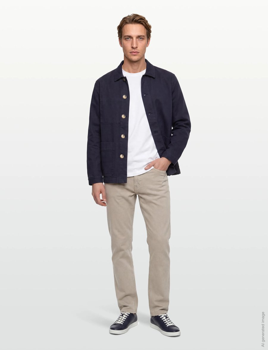 BOSS - RE.MAINE-3-BO - vabaajapüksid - open beige - 0