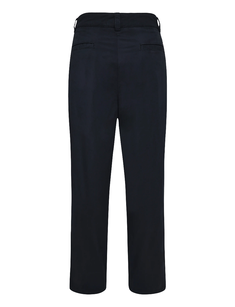 BOSS - Chino_ST_Pleated_1 - casual byxor - dark blue - 2