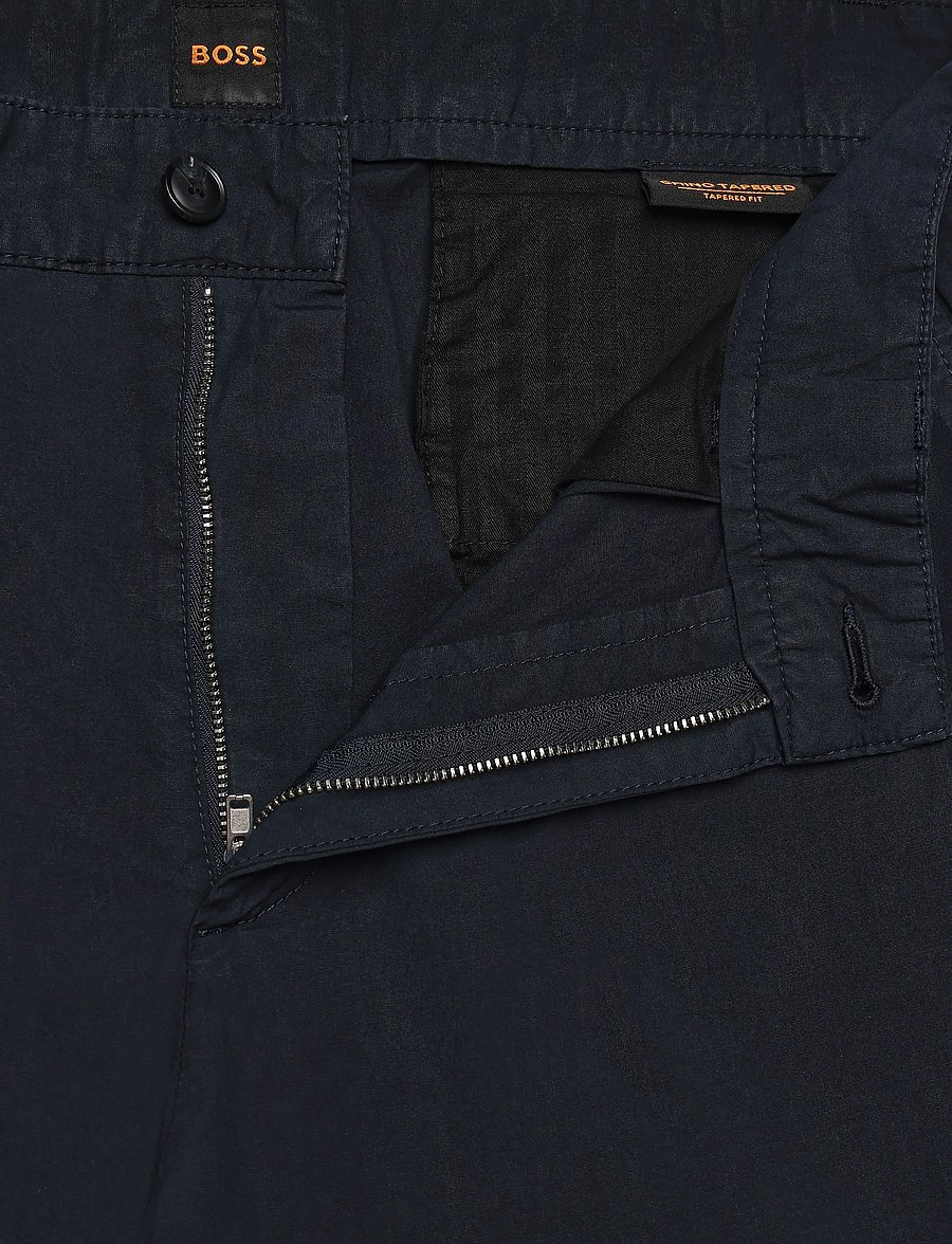 BOSS - Chino_ST_Pleated_1 - casual byxor - dark blue - 5