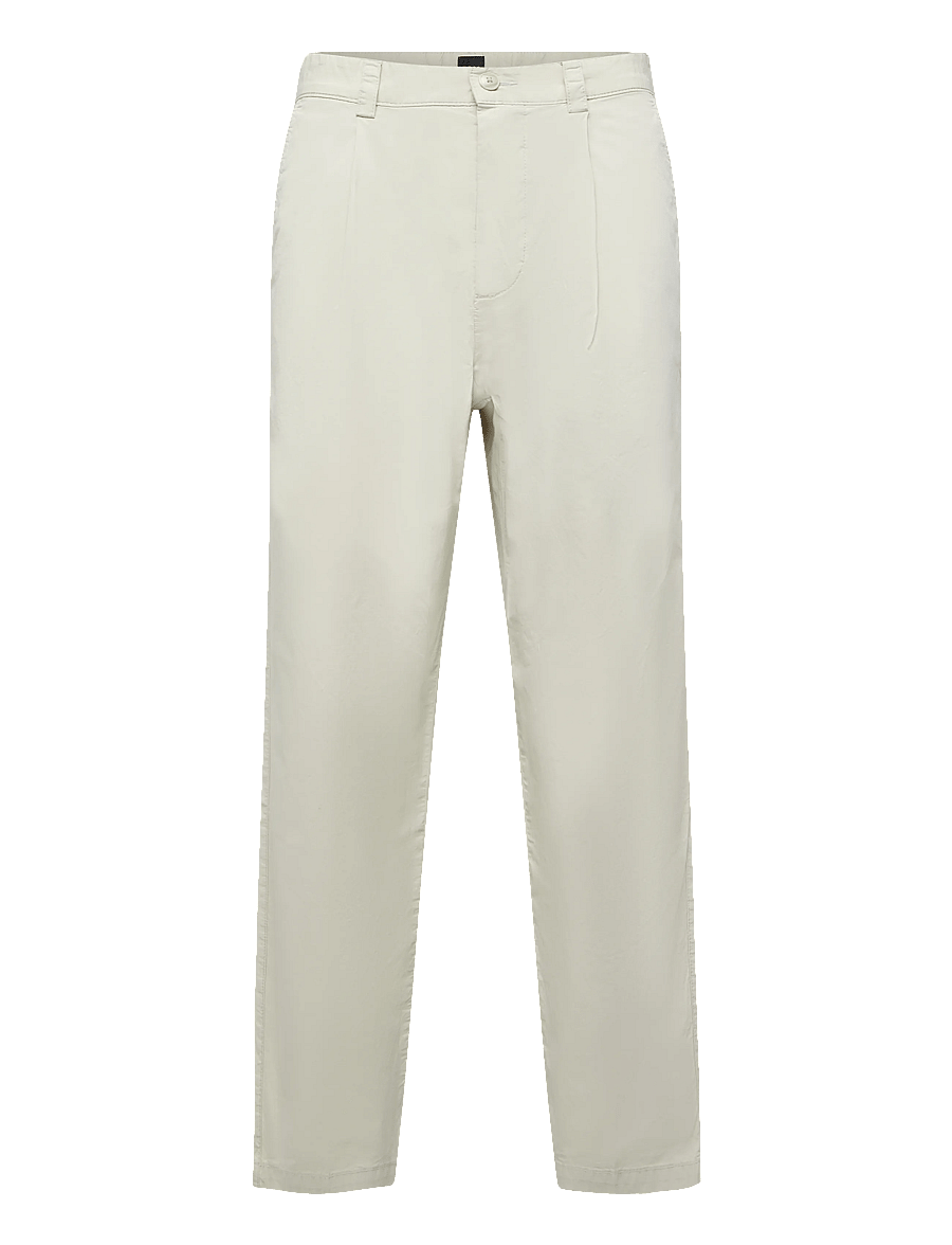 BOSS - Chino_ST_Pleated_1 - casual bukser - light beige - 0