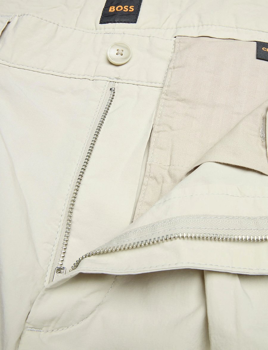 BOSS - Chino_ST_Pleated_1 - casual bukser - light beige - 2