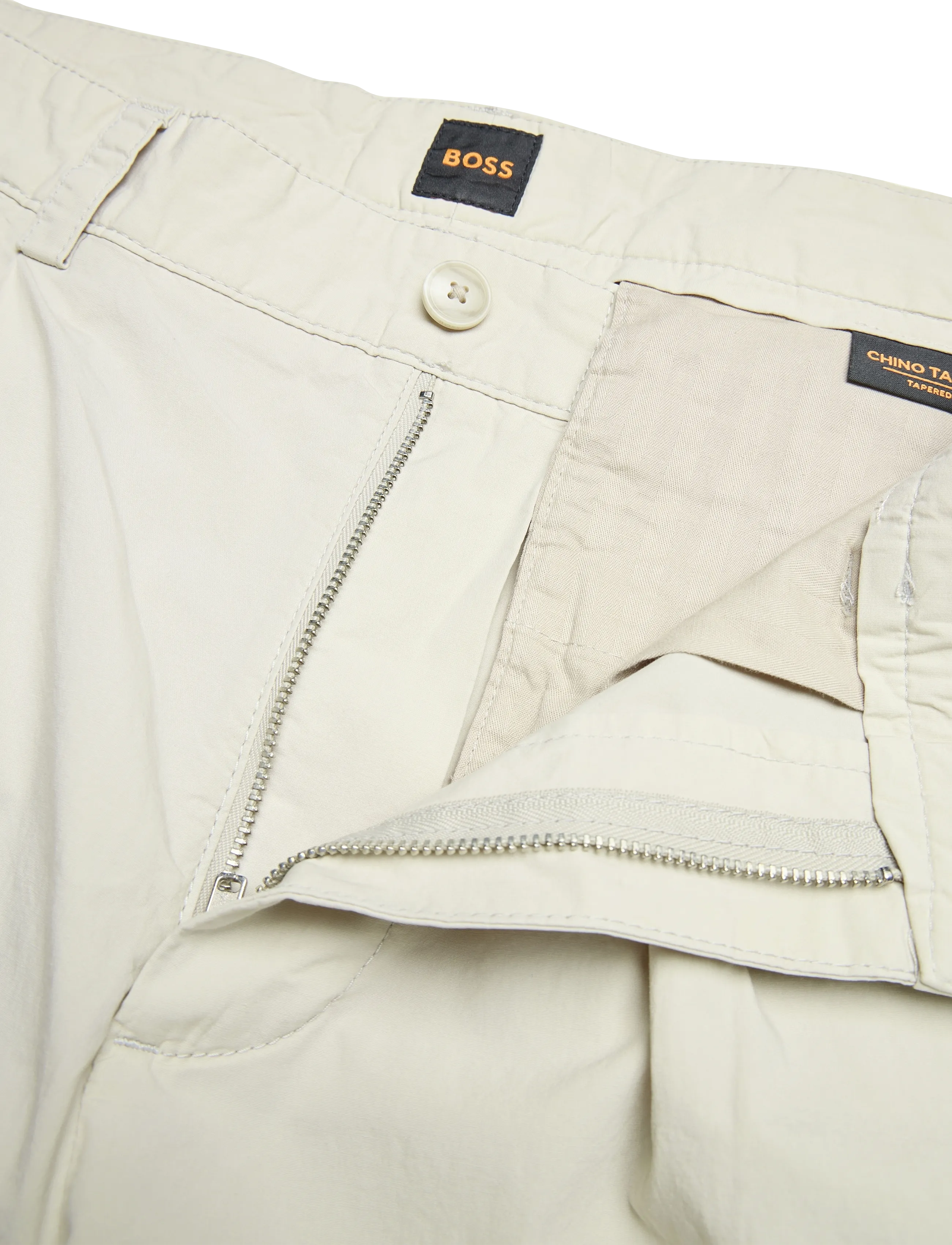 BOSS - Chino_ST_Pleated_1 - casual bukser - light beige - 3