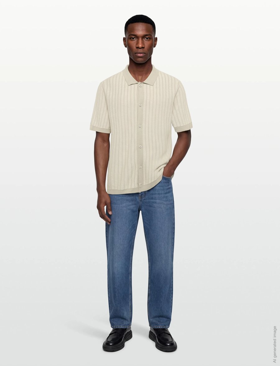BOSS - Kodd - polostrik - light beige - 0