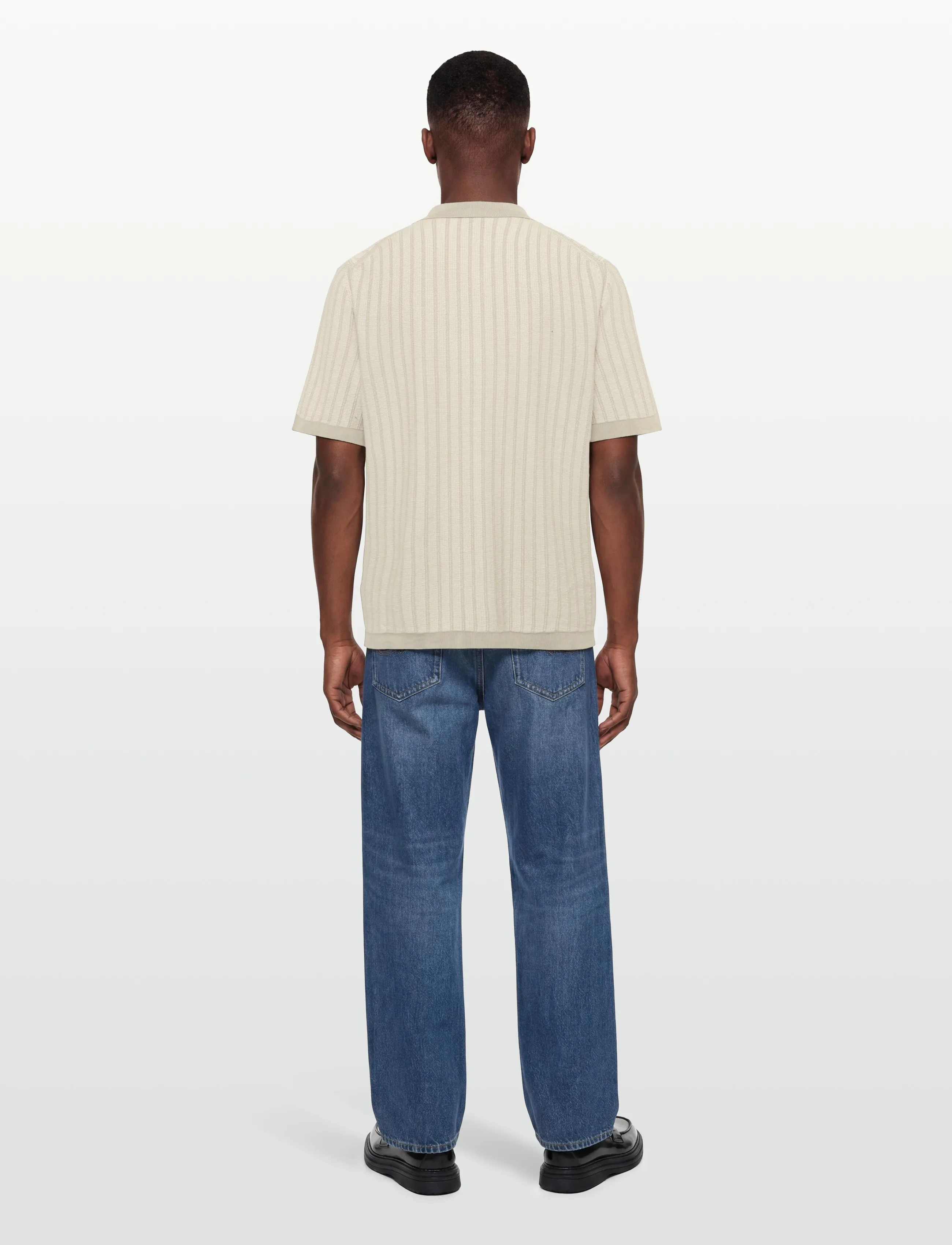 BOSS - Kodd - knitted polos - light beige - 4
