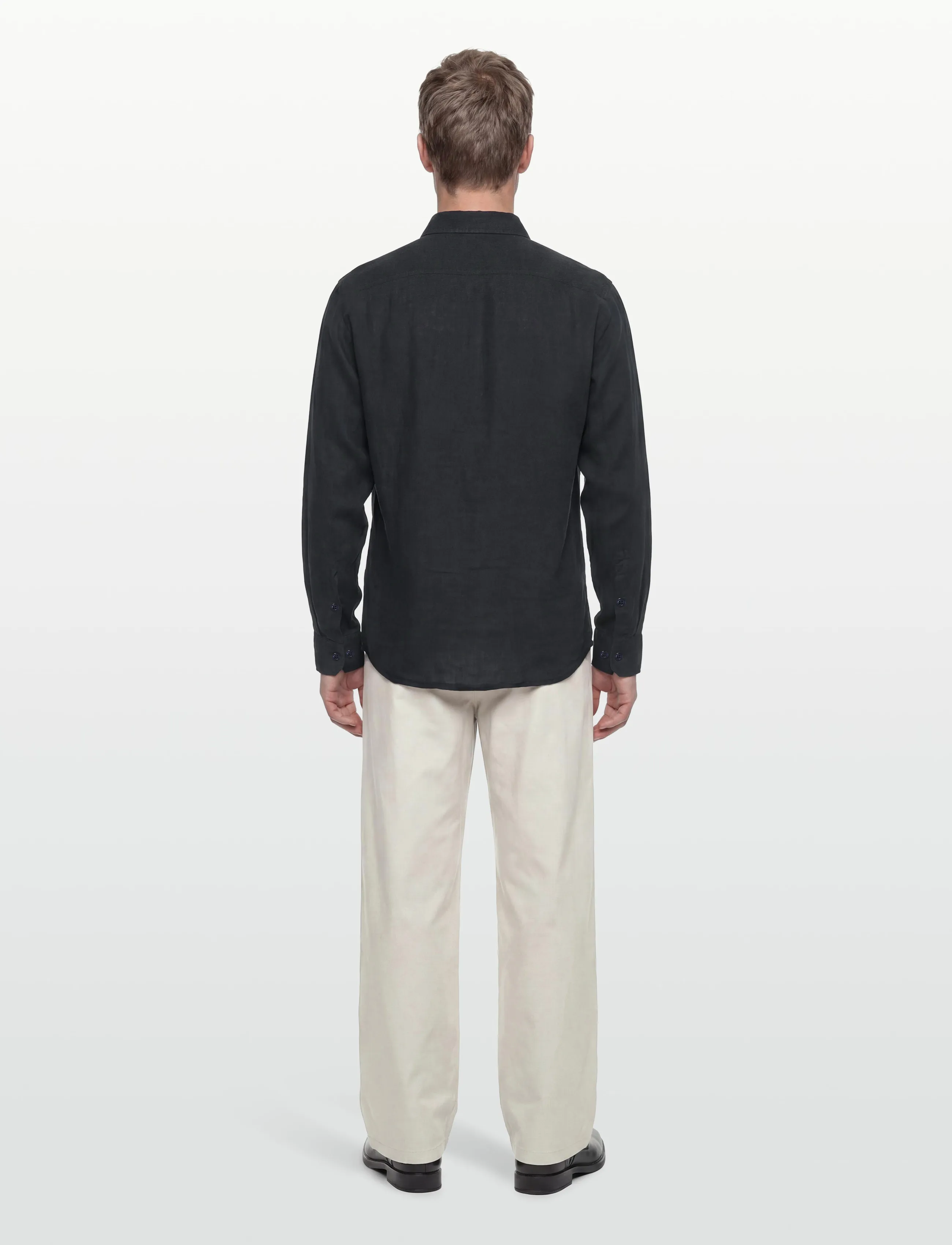 BOSS - Relegant_6_M - leinenhemden - dark blue - 4