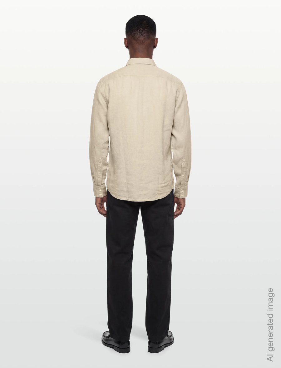 BOSS - Relegant_6_M - leinenhemden - light beige - 4